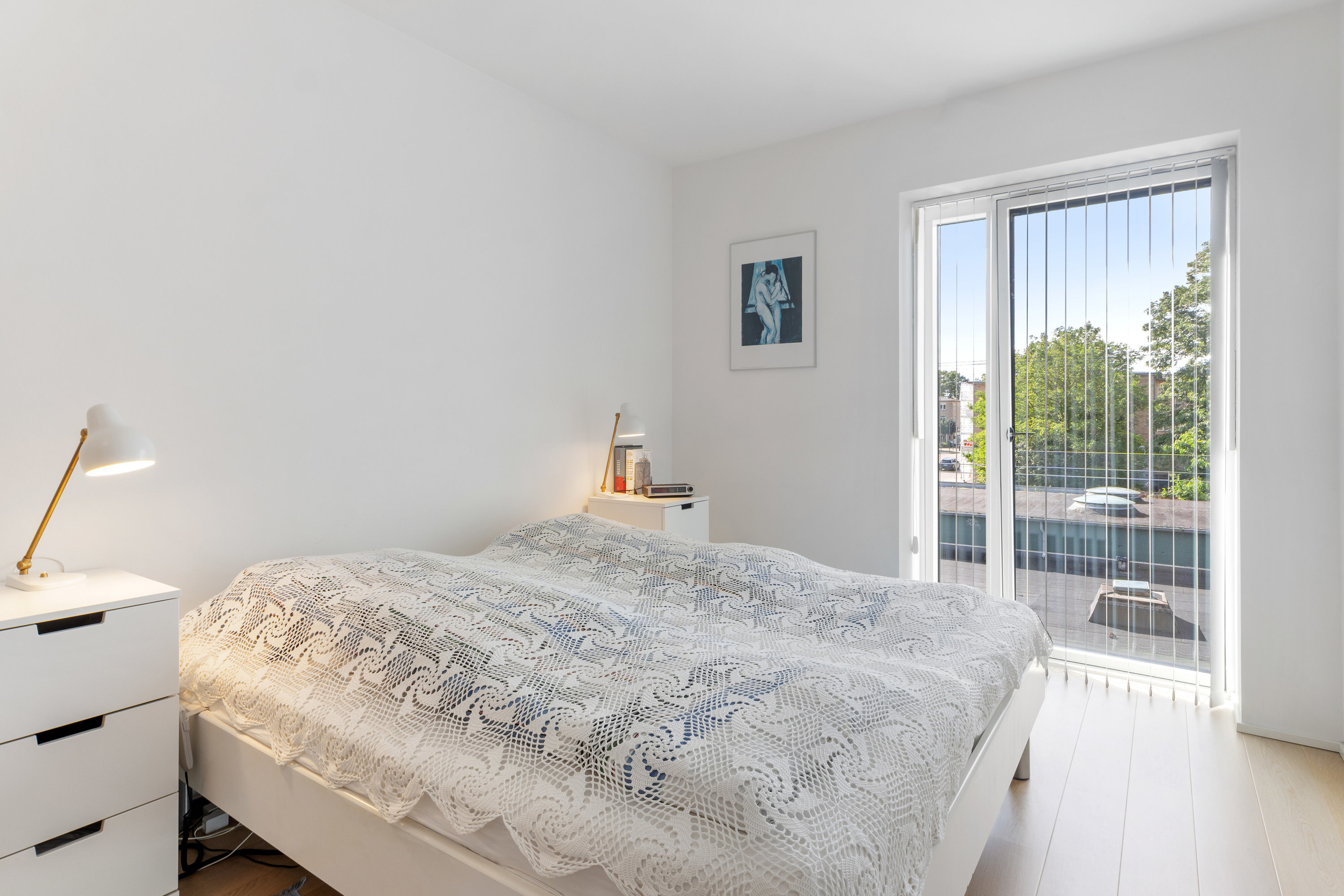 Fremhævet soveværelse billede i fuldskærmstilstand. Billede af Skovridergårdsvej 60B, 1. 5., 2830 Virum