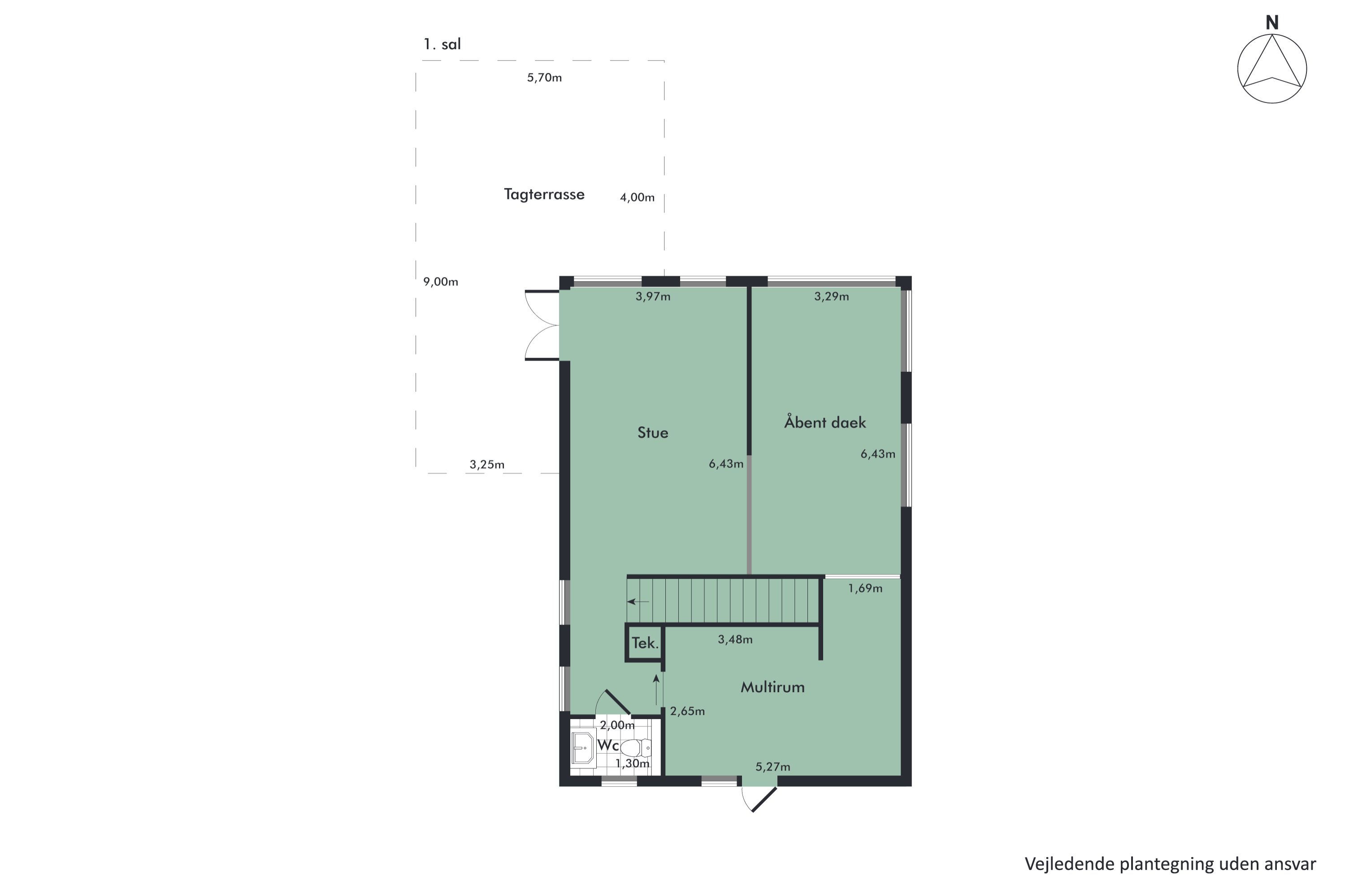 Plantegninger billede af Kalmanparken 102, 9200 Aalborg SV