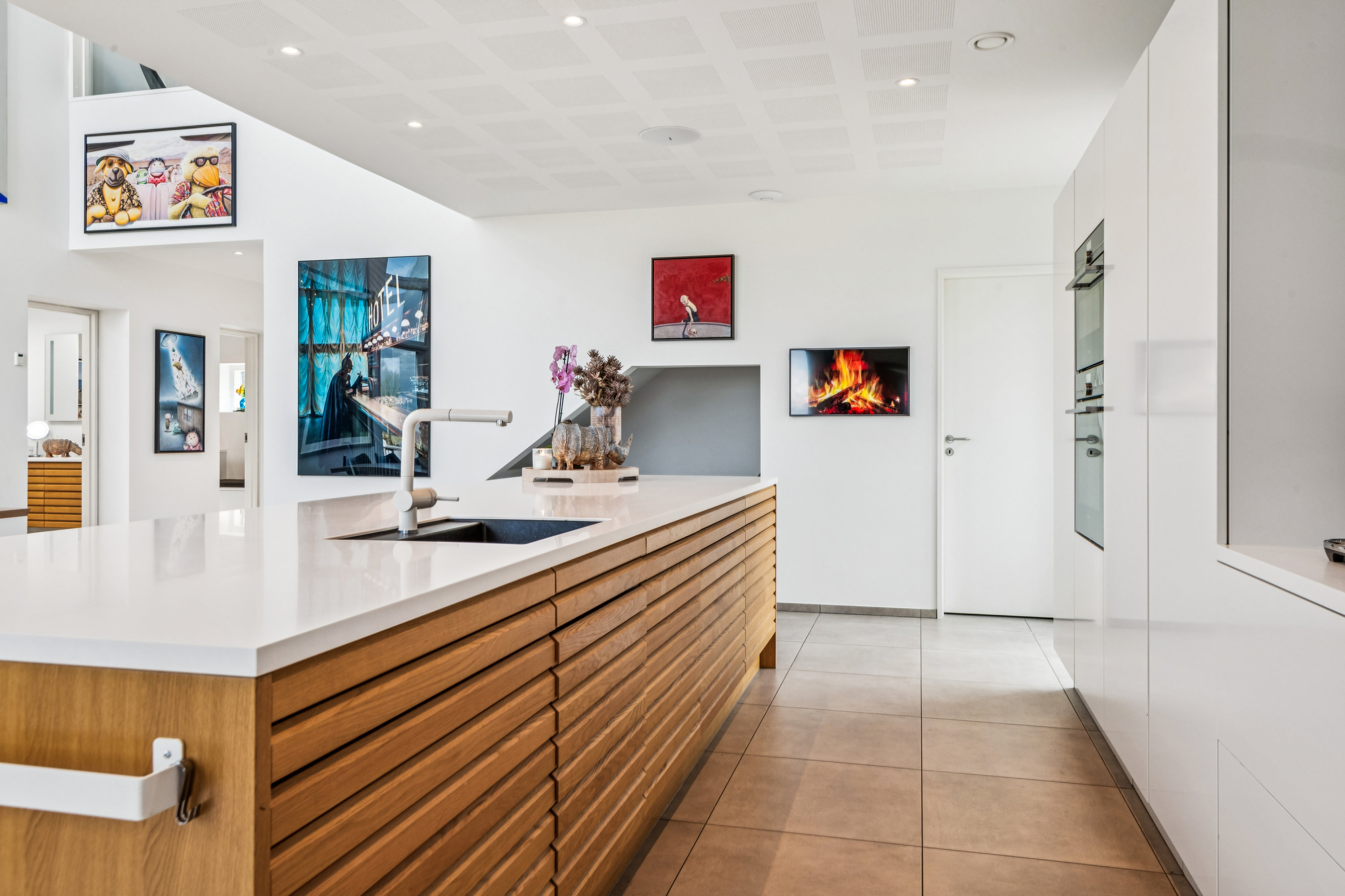 Fremhævet køkken billede i fuldskærmstilstand. Billede af Kalmanparken 102, 9200 Aalborg SV