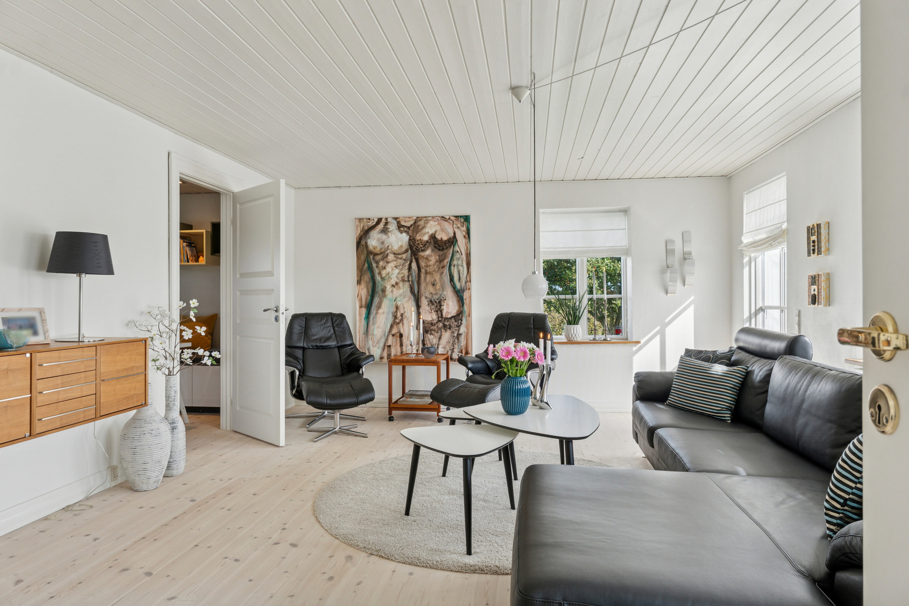 Fremhævet stue billede i fuldskærmstilstand. Billede af Ramsvej 159, Bjergby, 9800 Hjørring