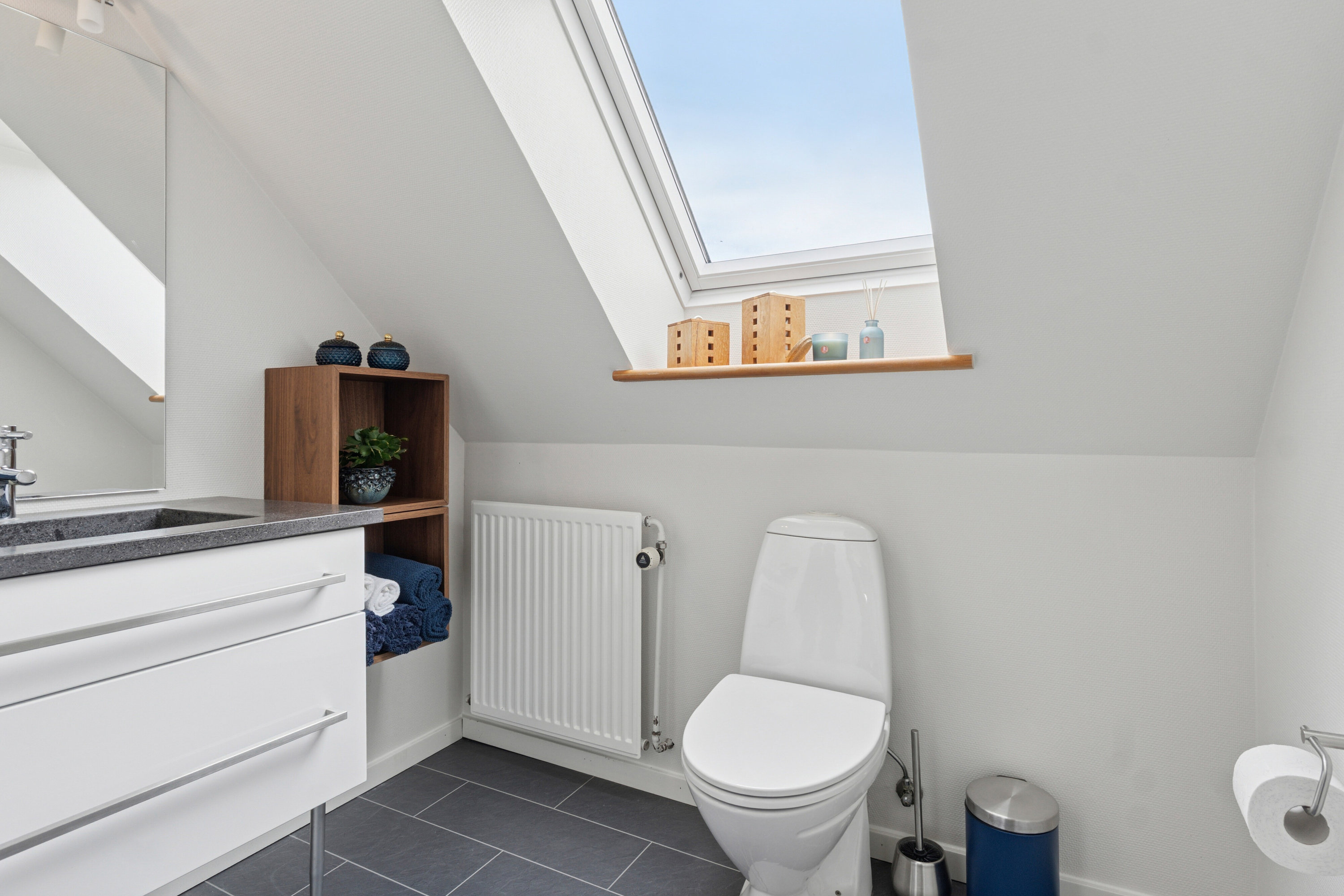 Fremhævet badeværelse billede i fuldskærmstilstand. Billede af Ramsvej 159, Bjergby, 9800 Hjørring