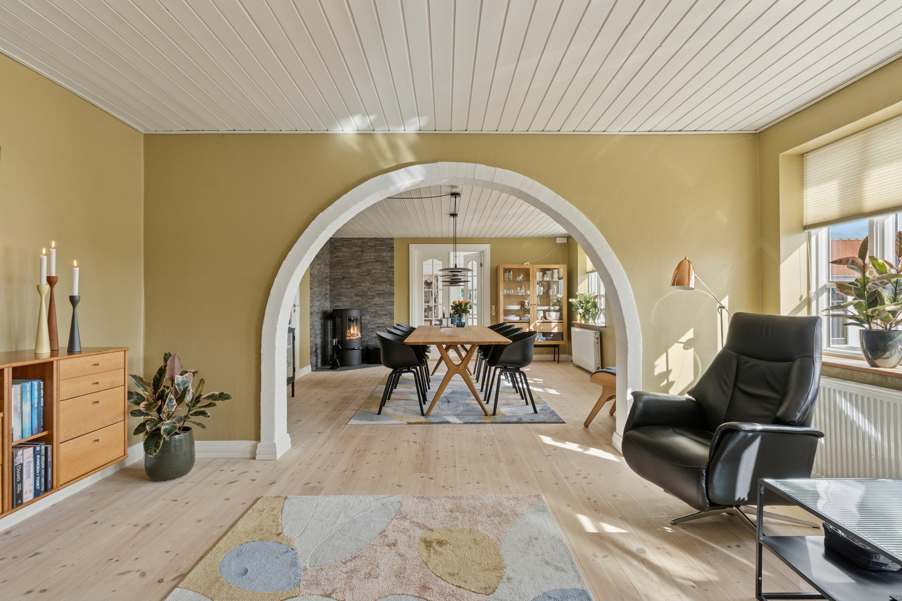 Fremhævet stue billede i fuldskærmstilstand. Billede af Ramsvej 159, Bjergby, 9800 Hjørring