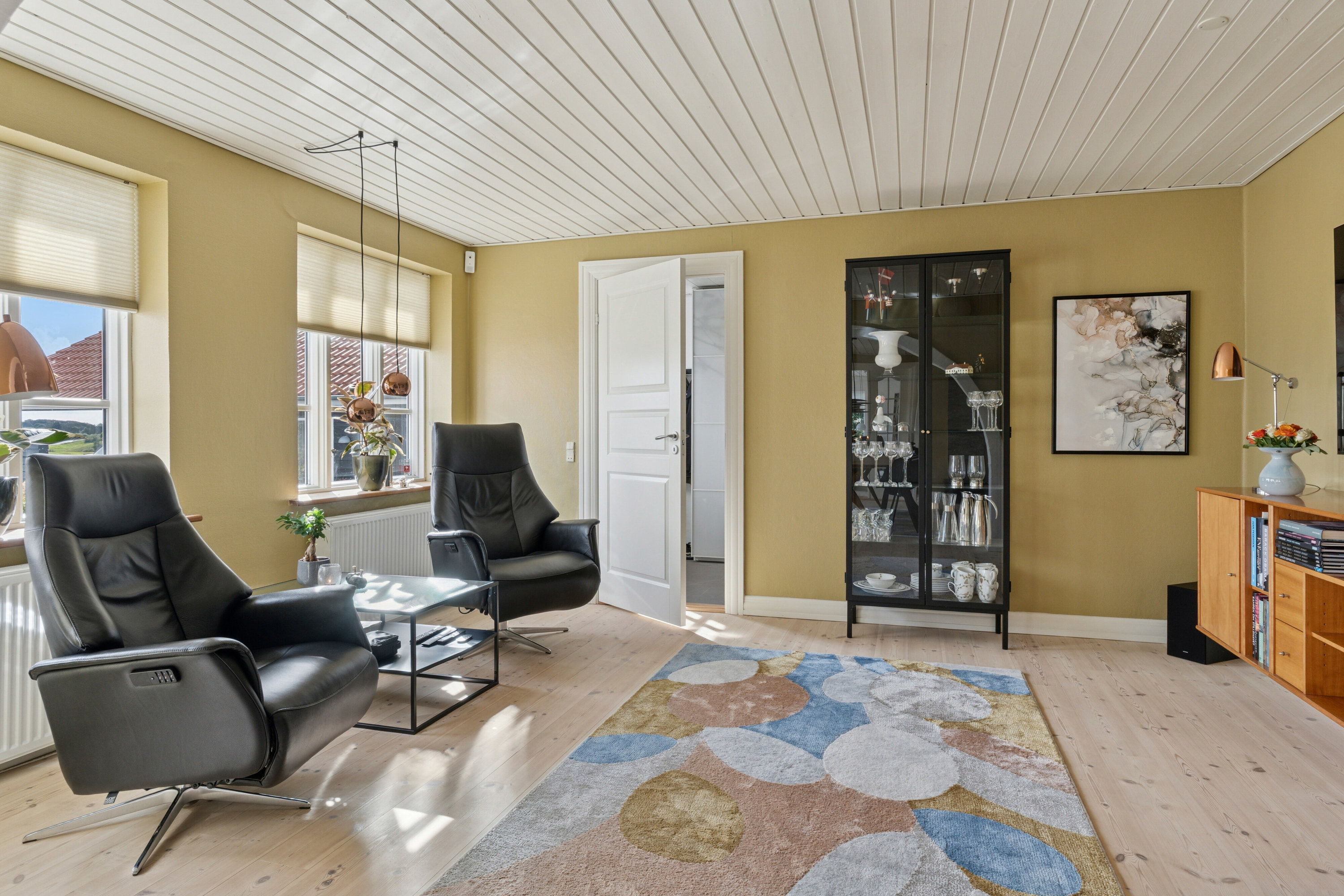 Fremhævet stue billede i fuldskærmstilstand. Billede af Ramsvej 159, Bjergby, 9800 Hjørring