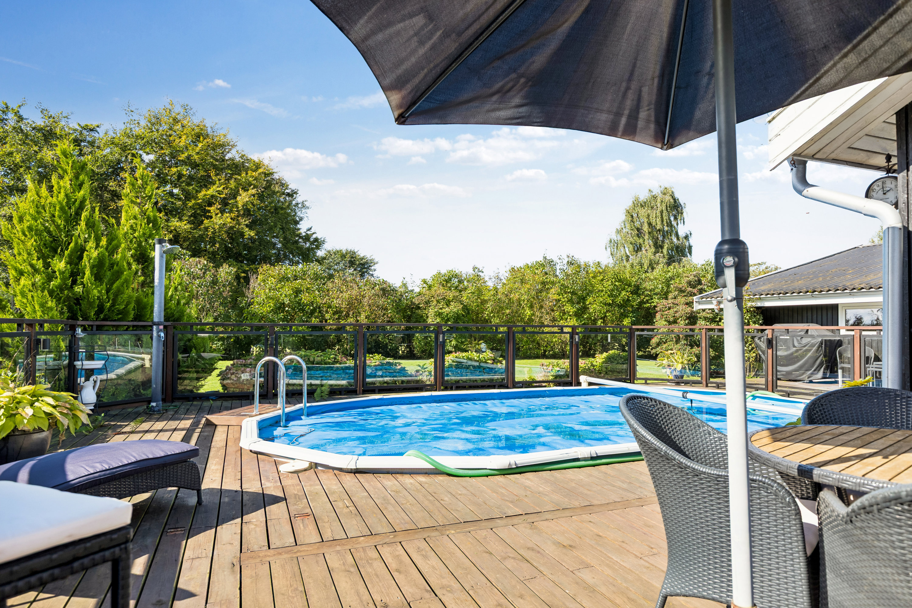 Fremhævet terrasse billede i fuldskærmstilstand. Billede af Pilebakken 13, Havnsø Str, 4591 Føllenslev