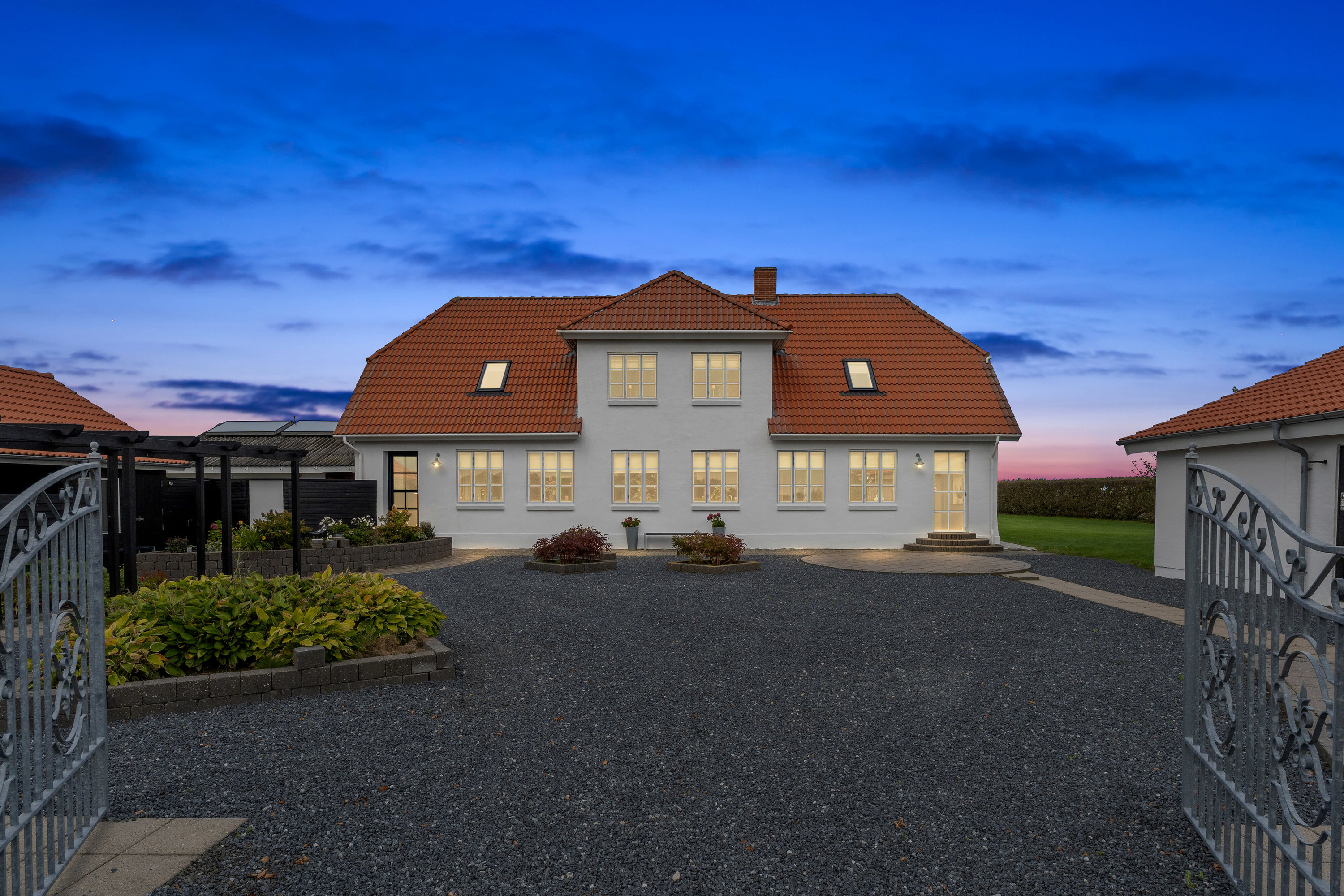 Fremhævet set fra vejen billede i fuldskærmstilstand. Billede af Ramsvej 159, Bjergby, 9800 Hjørring