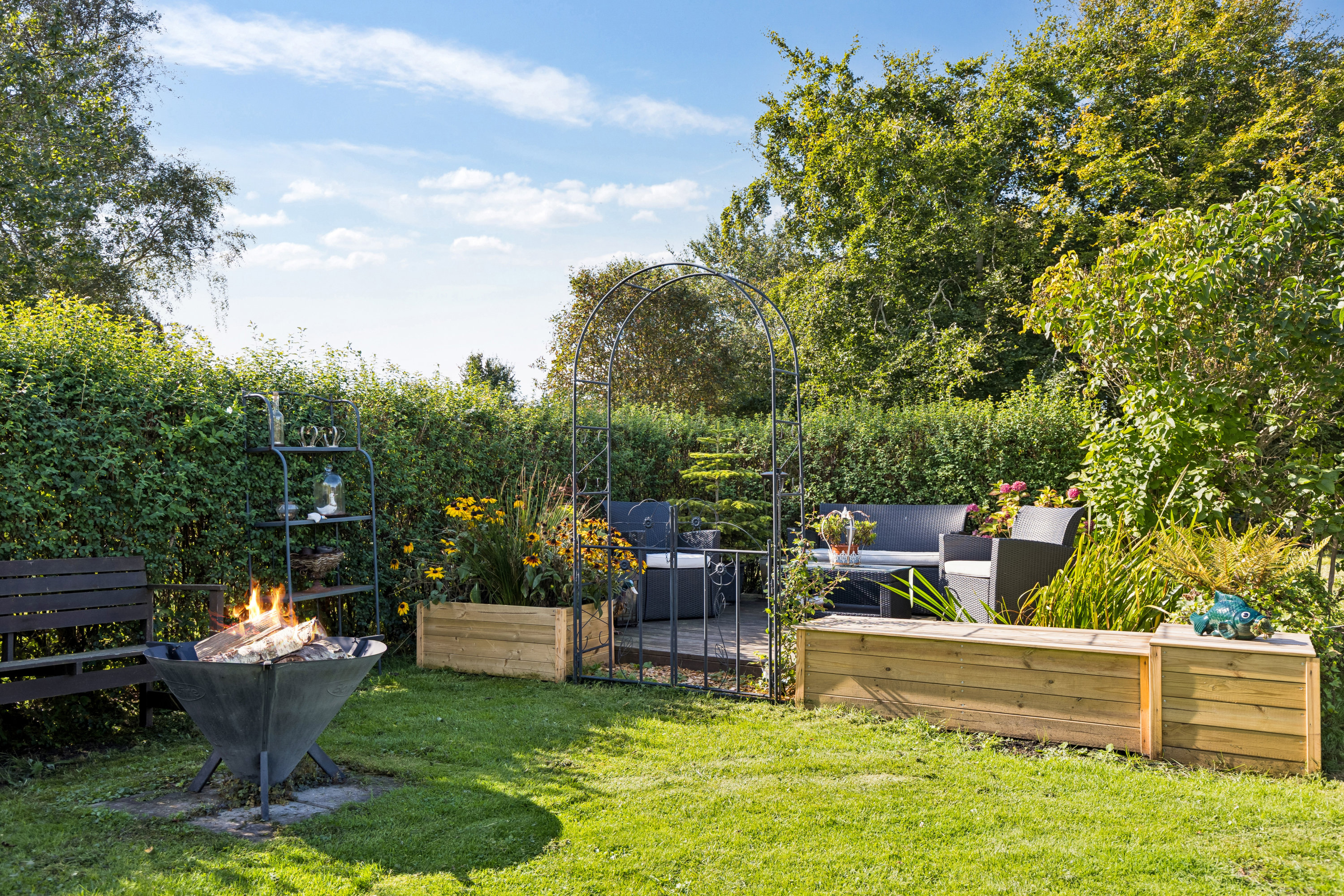 Fremhævet have billede i fuldskærmstilstand. Billede af Pilebakken 13, Havnsø Str, 4591 Føllenslev