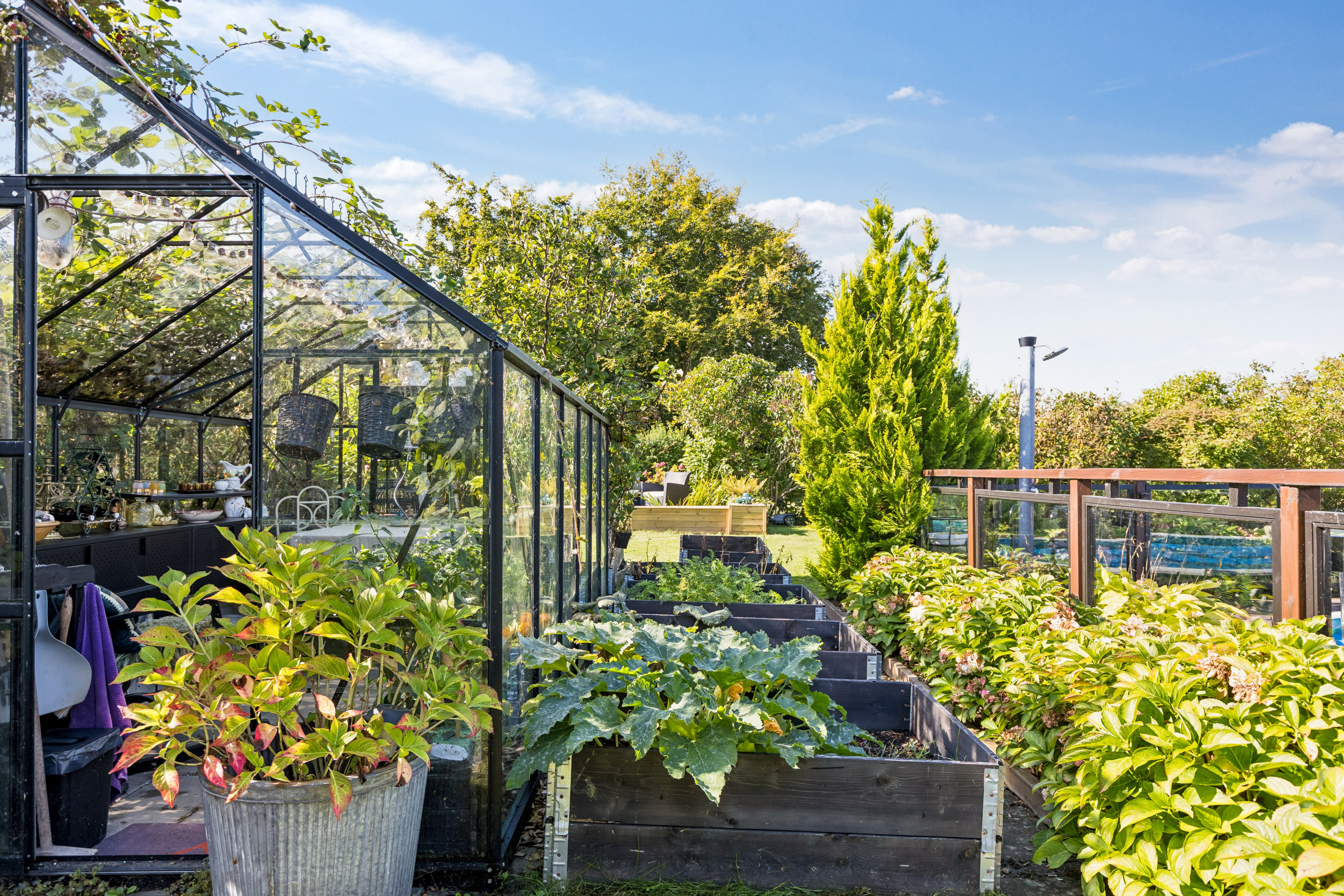 Fremhævet have billede i fuldskærmstilstand. Billede af Pilebakken 13, Havnsø Str, 4591 Føllenslev