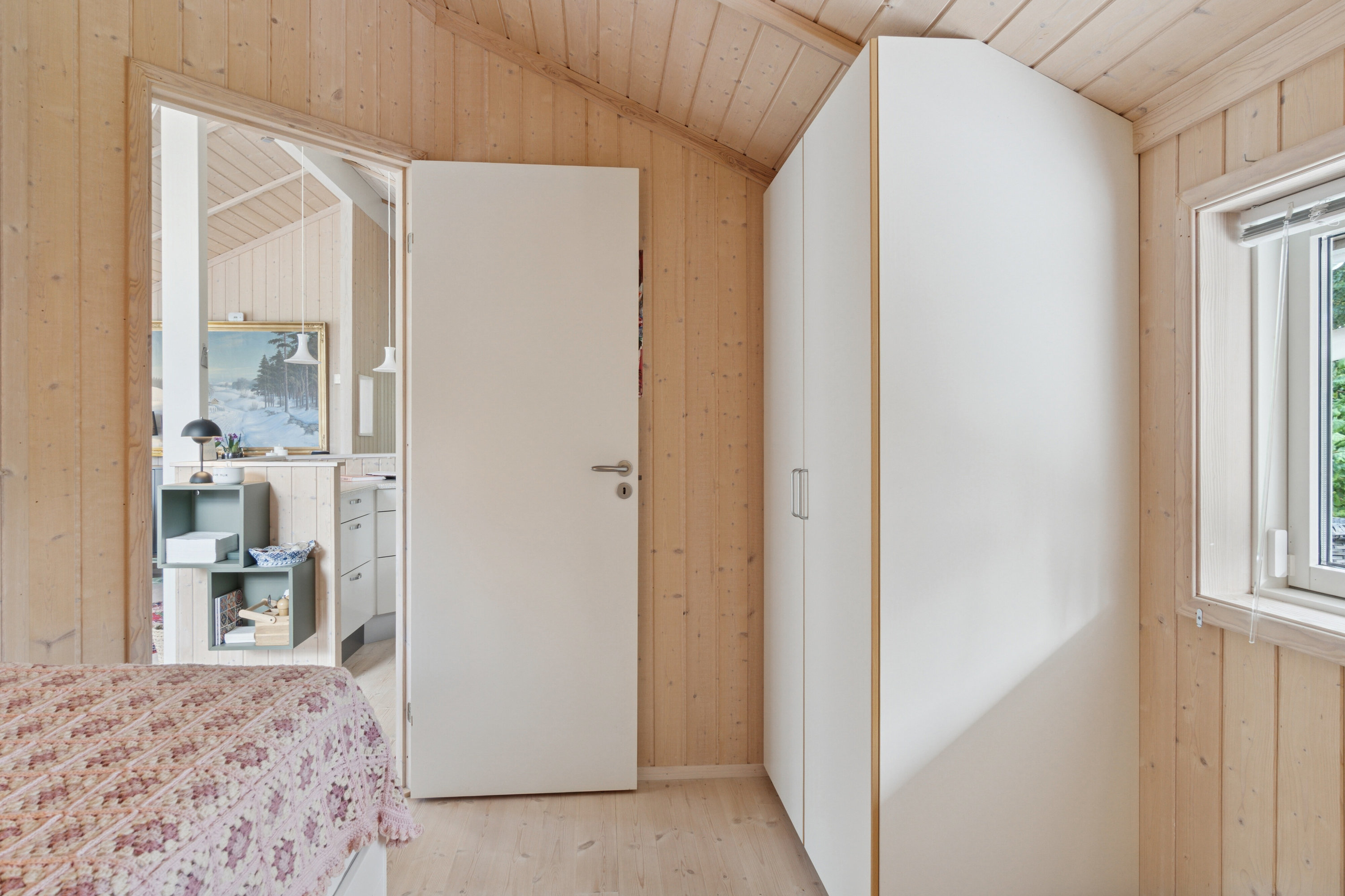 Fremhævet soveværelse billede i fuldskærmstilstand. Billede af Granlygårdsvej 14, 4400 Kalundborg