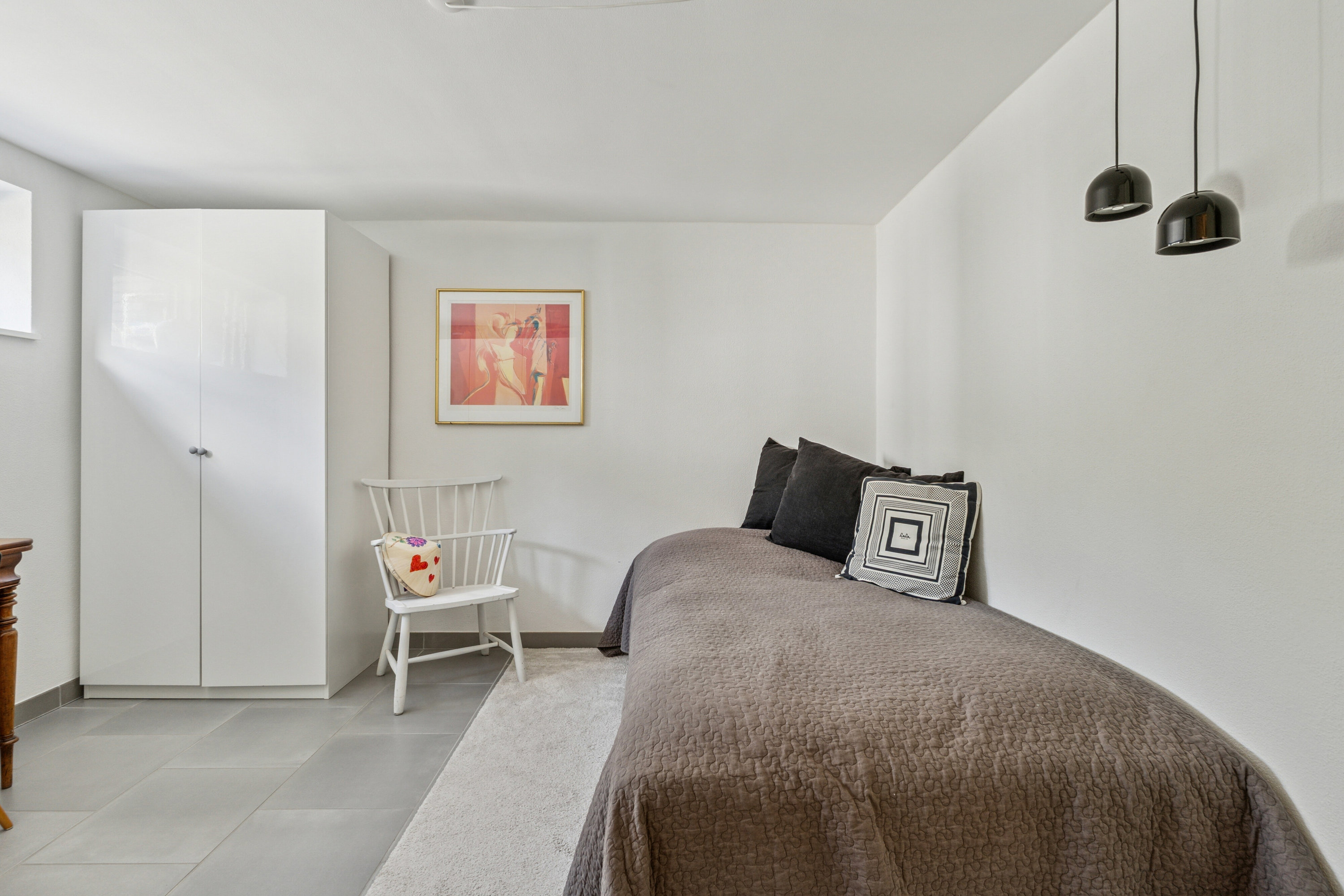 Fremhævet soveværelse billede i fuldskærmstilstand. Billede af Ved Fortunen 8, 2800 Kongens Lyngby