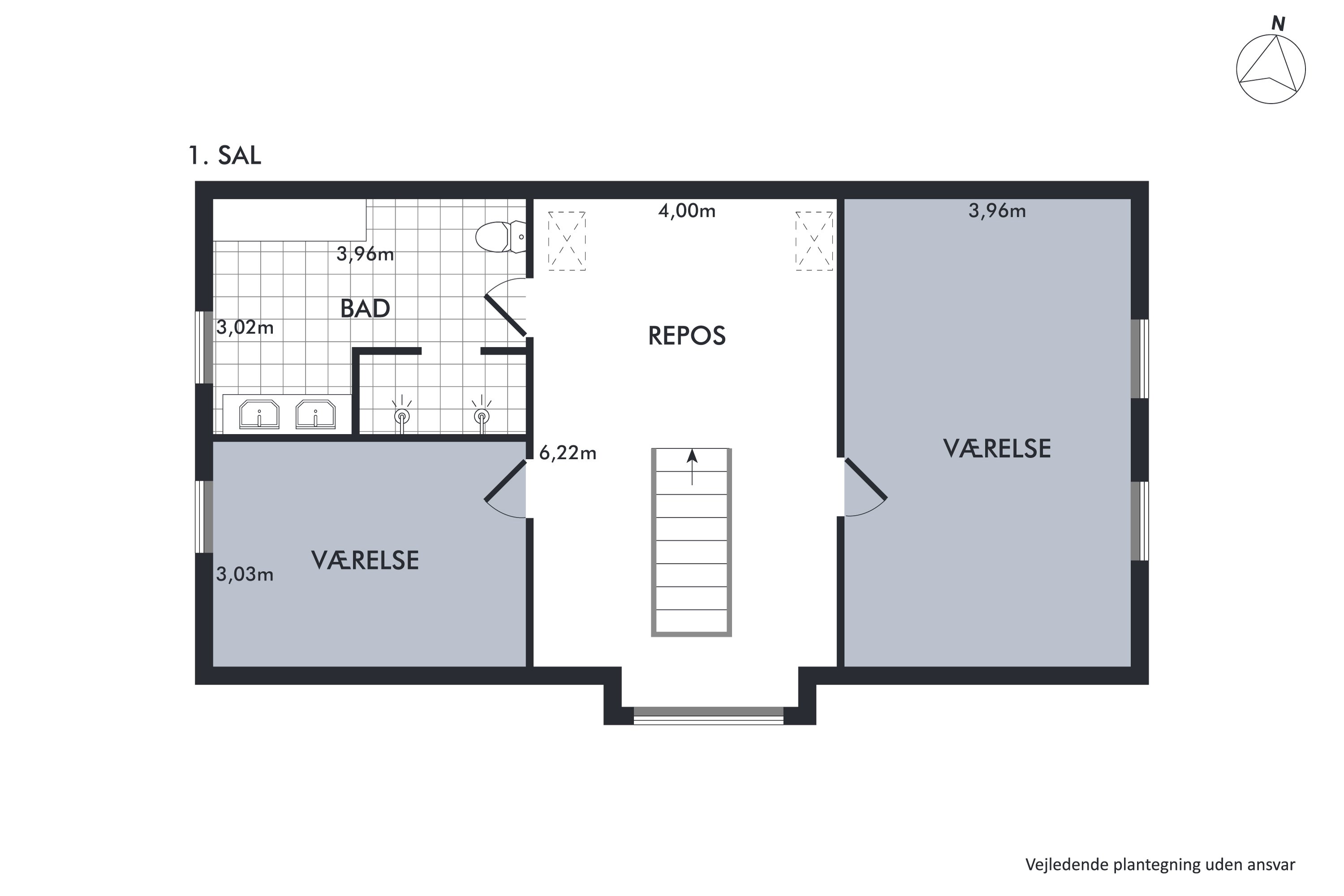 Plantegninger billede af Seminarievej 80, 6760 Ribe