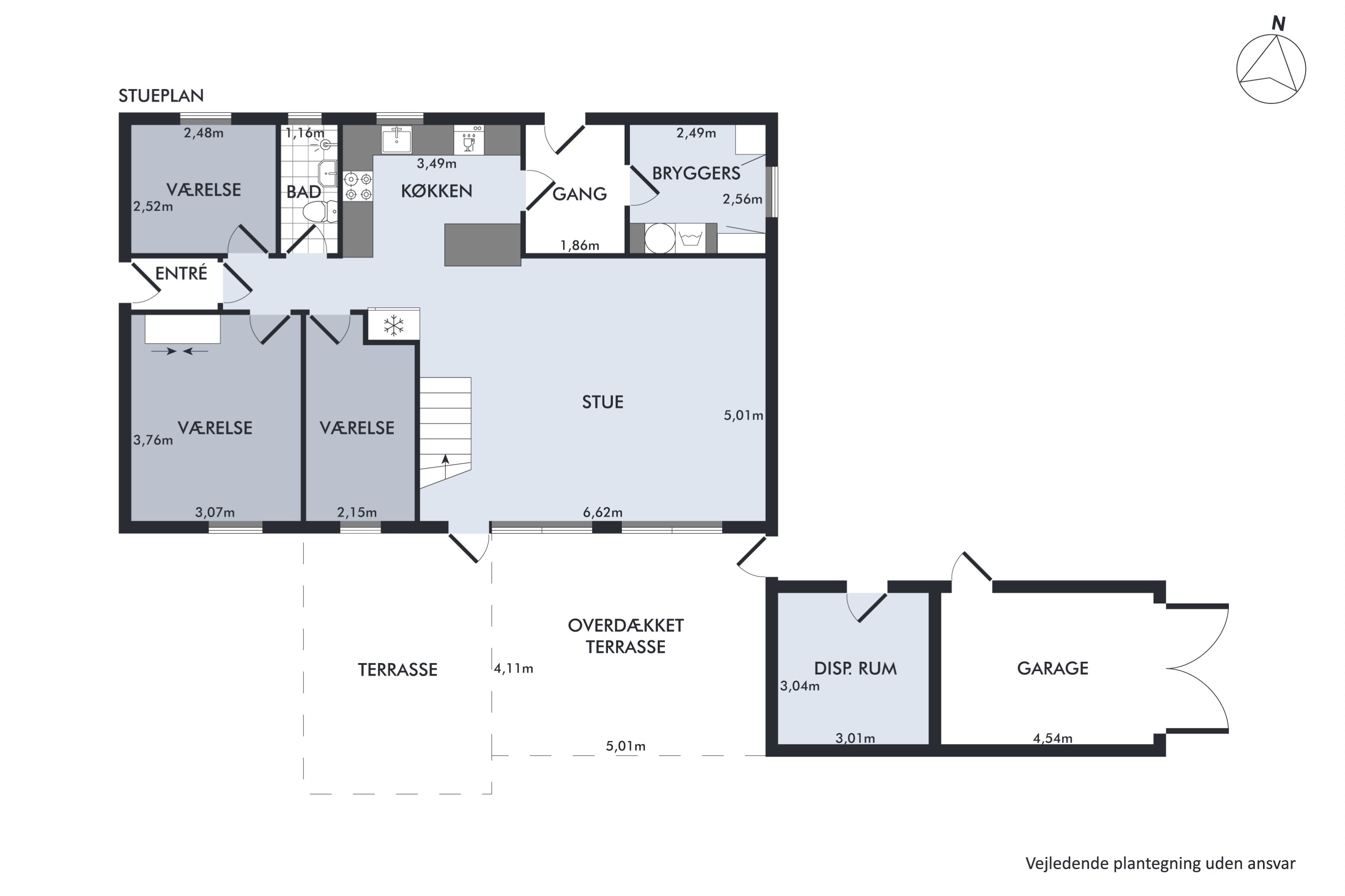 Plantegninger billede af Seminarievej 80, 6760 Ribe