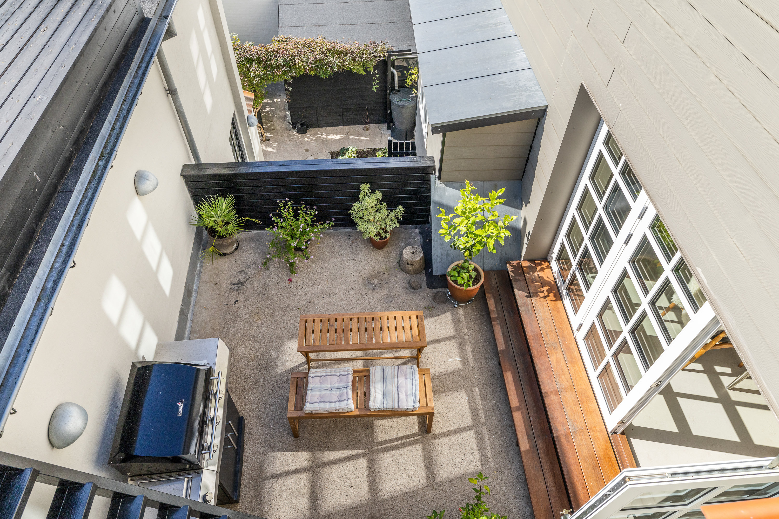 Fremhævet altan billede i fuldskærmstilstand. Billede af Østergade 26B, 5600 Faaborg