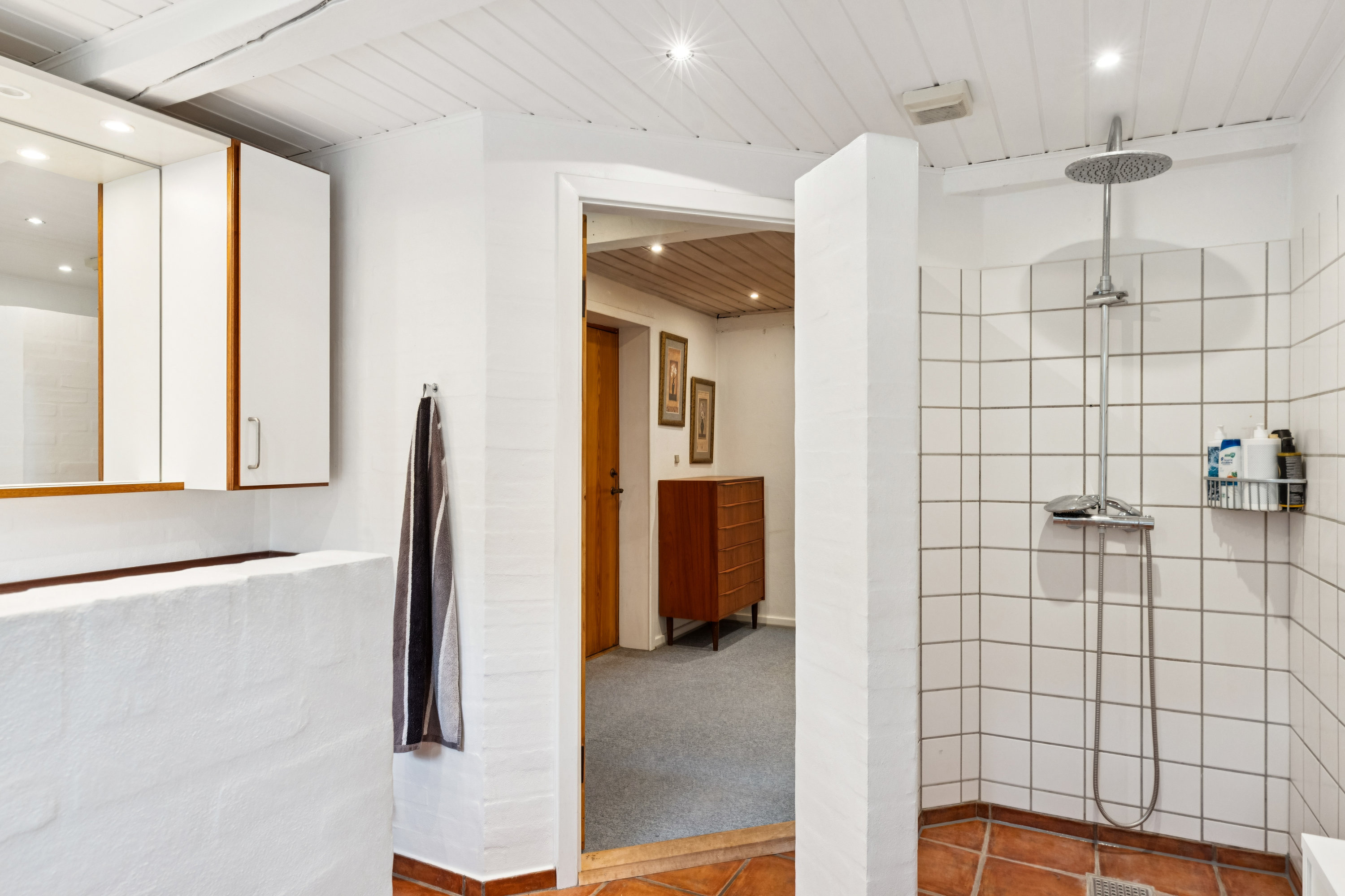 Fremhævet badeværelse billede i fuldskærmstilstand. Billede af Spandetvej 17, Fjersted, 6760 Ribe