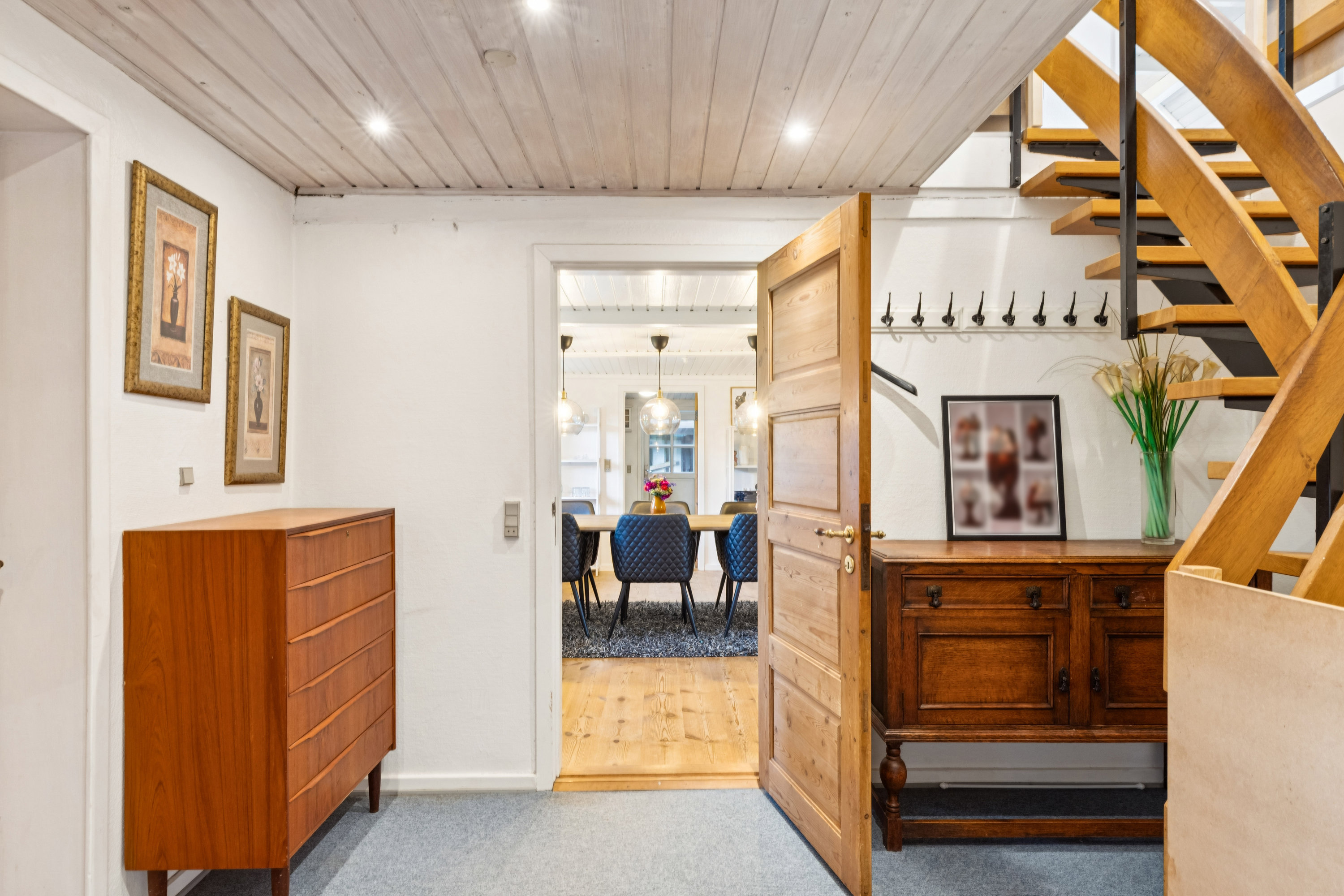 Fremhævet gang billede i fuldskærmstilstand. Billede af Spandetvej 17, Fjersted, 6760 Ribe