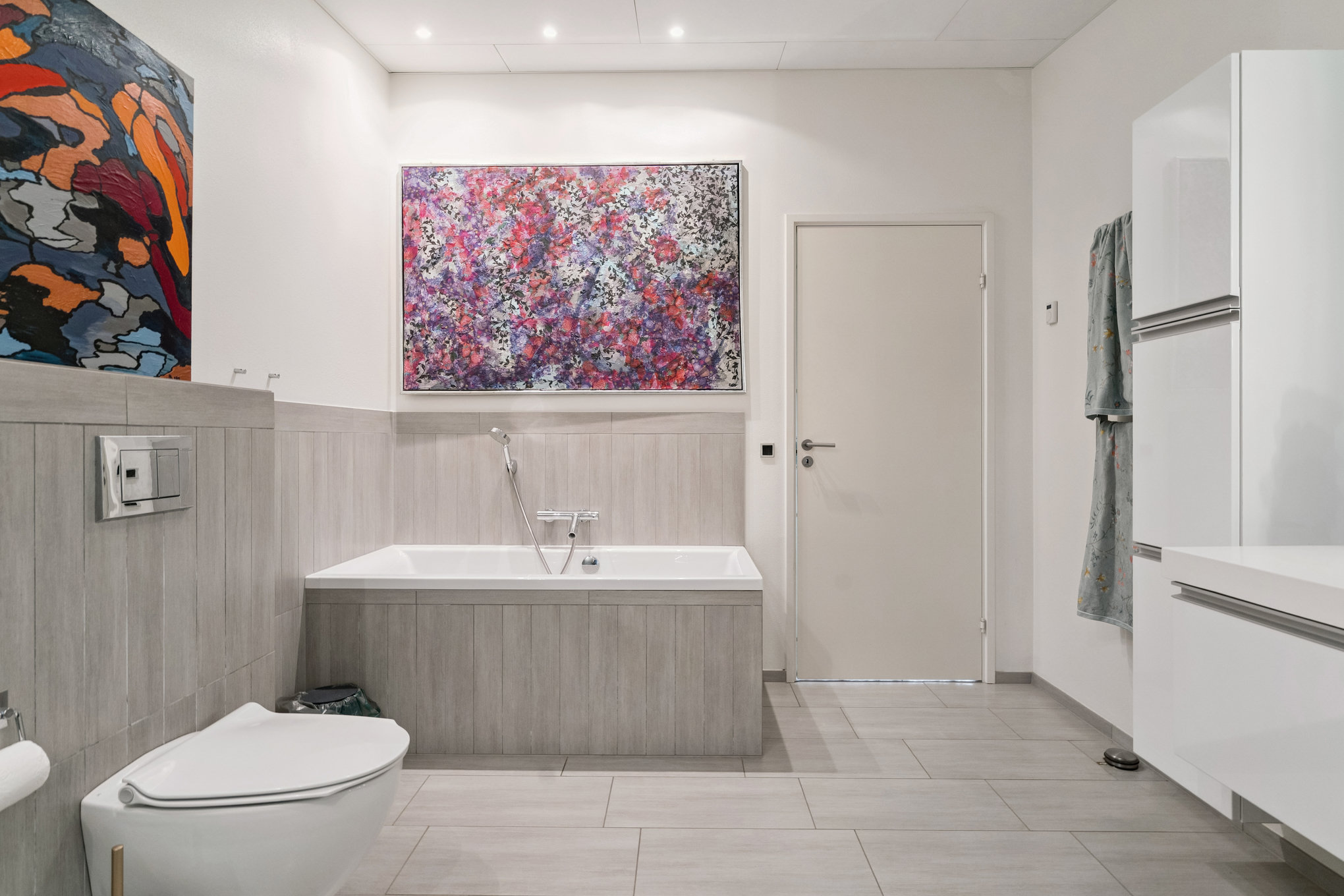 Fremhævet badeværelse billede i fuldskærmstilstand. Billede af Dionevej 19, Paderup, 8960 Randers SØ