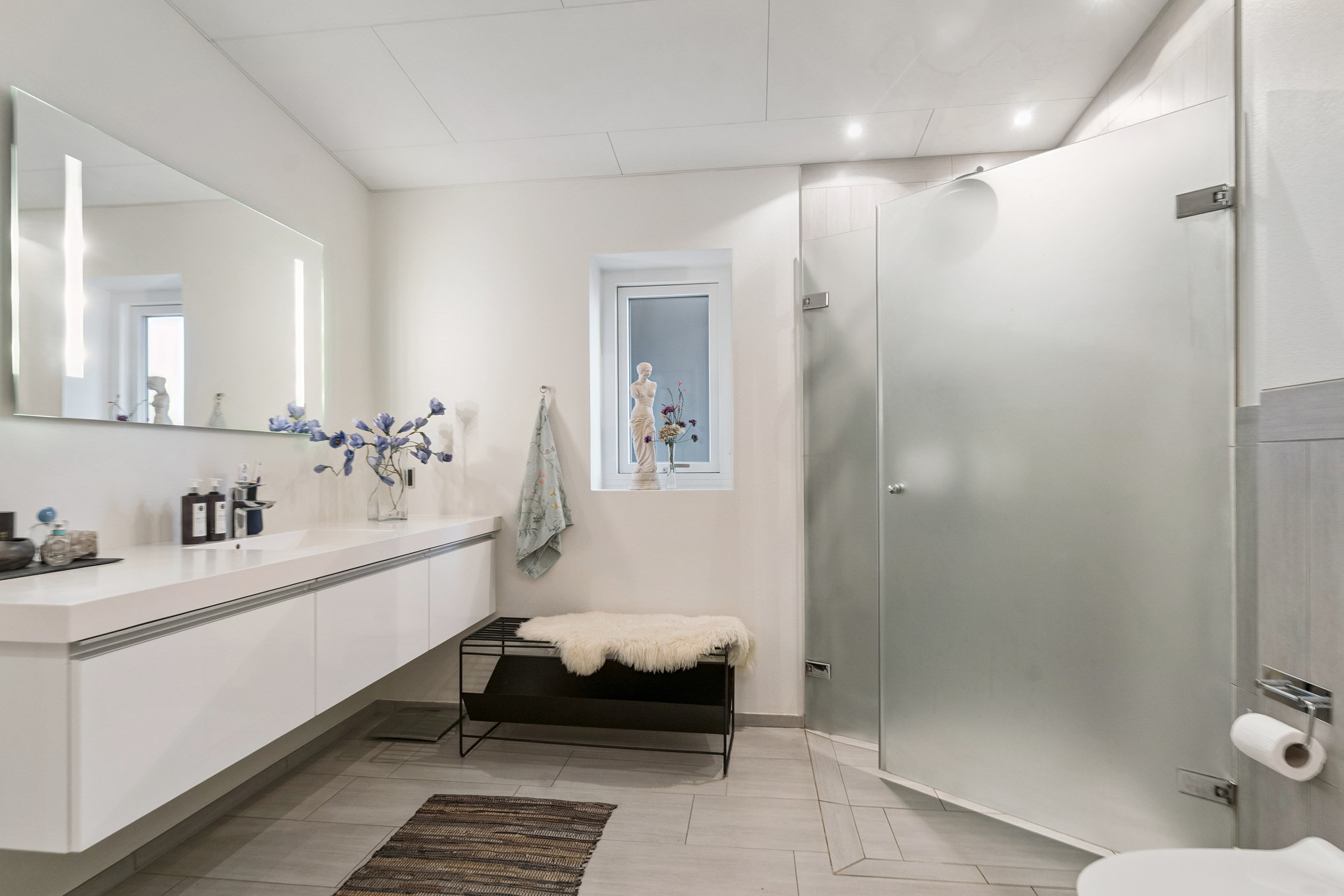 Fremhævet badeværelse billede i fuldskærmstilstand. Billede af Dionevej 19, Paderup, 8960 Randers SØ