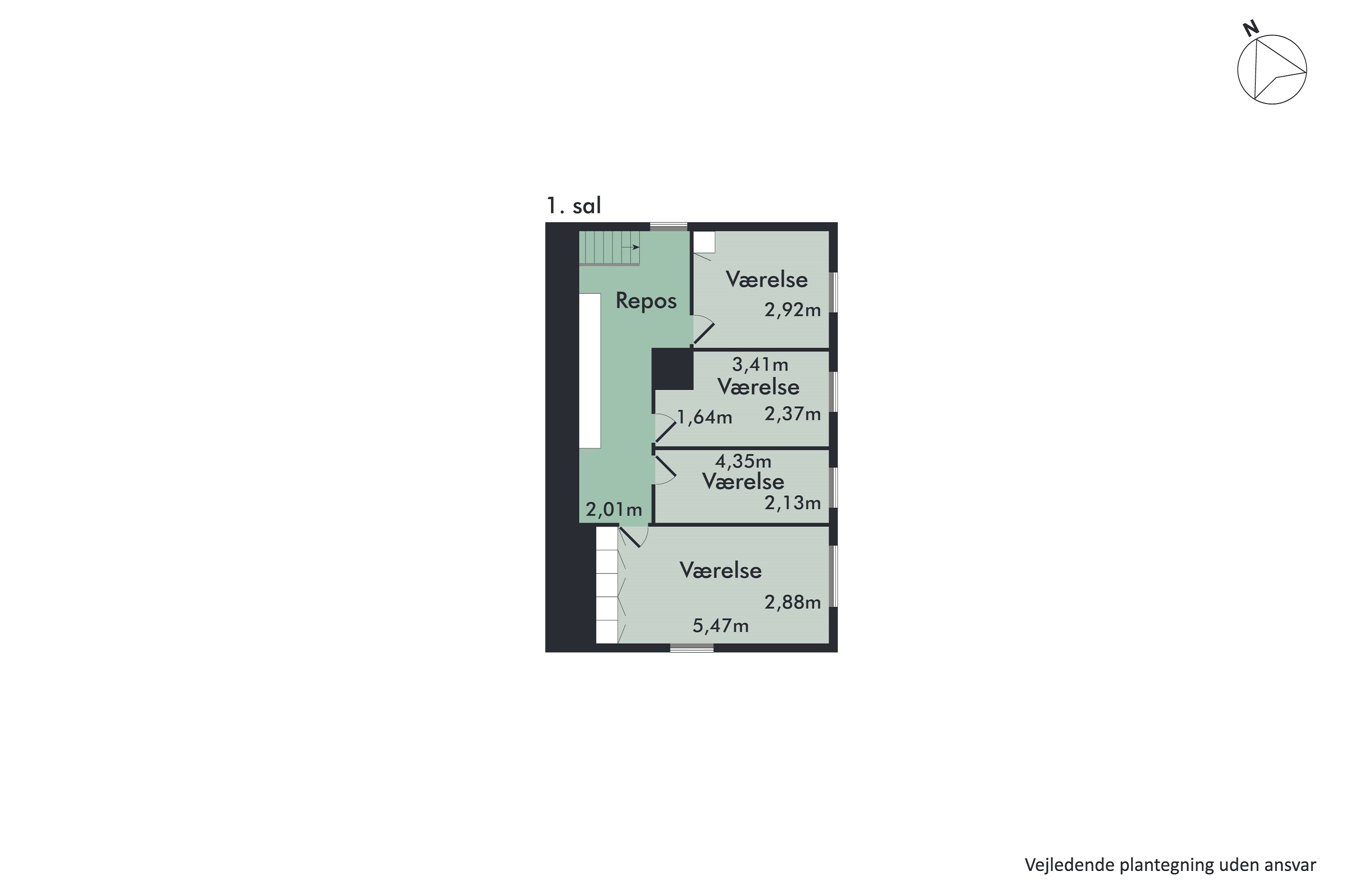 Plantegninger billede af Viumvej 16, 7870 Roslev