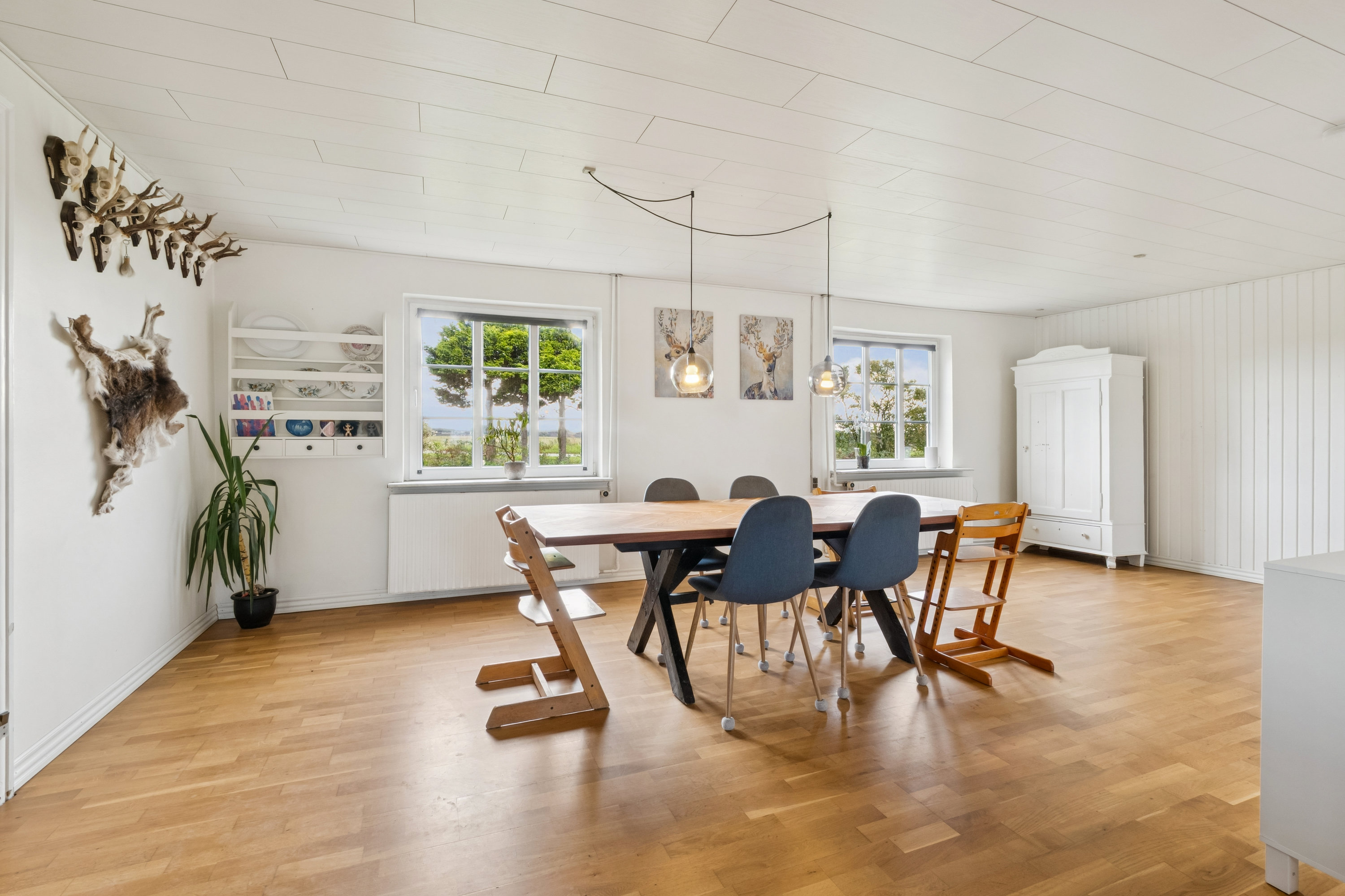 Fremhævet stue billede i fuldskærmstilstand. Billede af Viumvej 16, 7870 Roslev