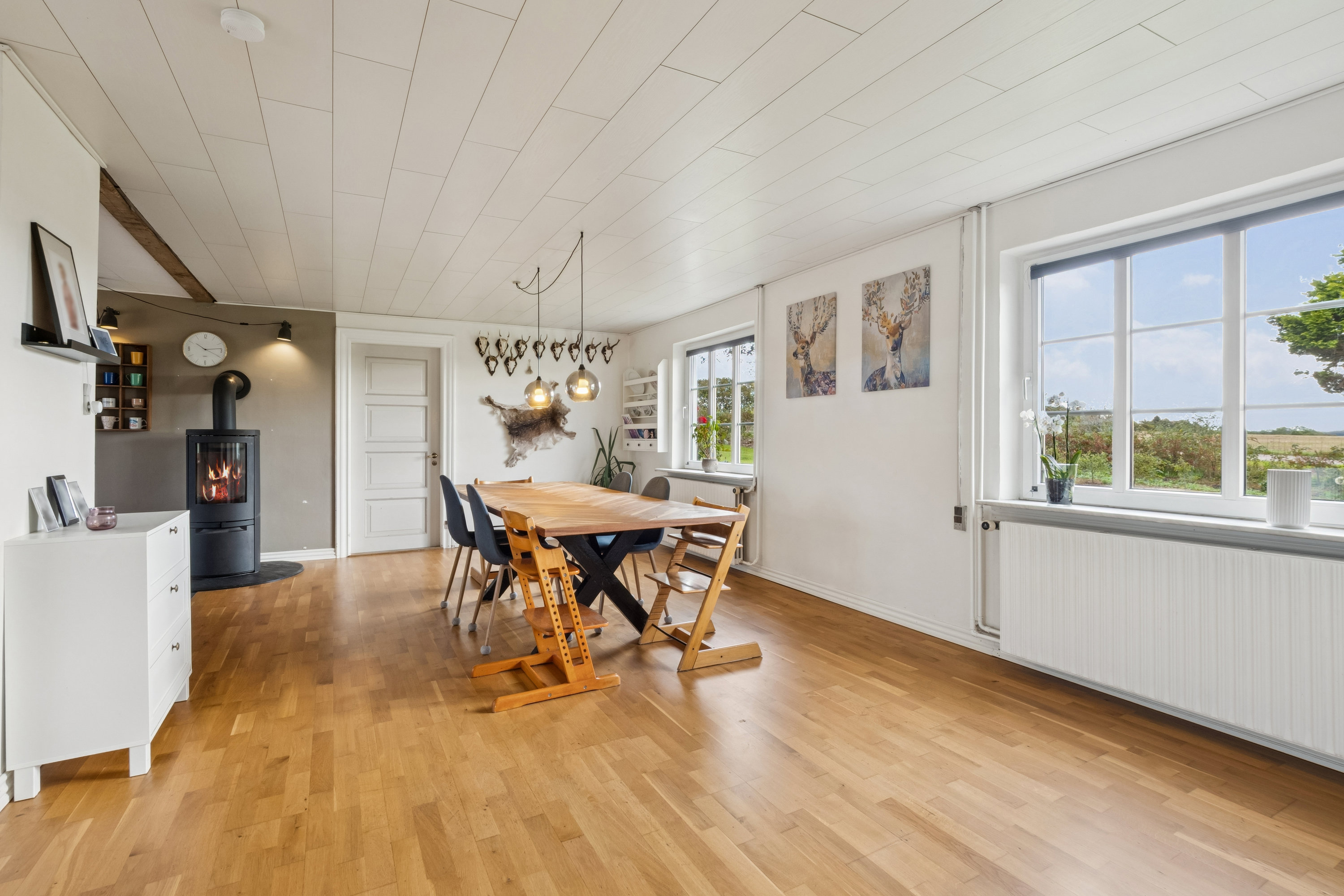 Fremhævet stue billede i fuldskærmstilstand. Billede af Viumvej 16, 7870 Roslev