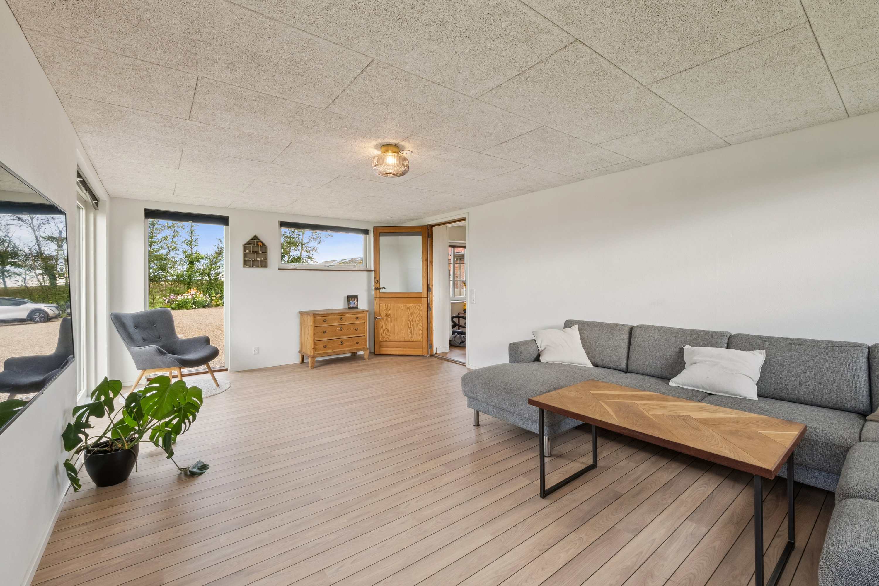 Fremhævet stue billede i fuldskærmstilstand. Billede af Viumvej 16, 7870 Roslev