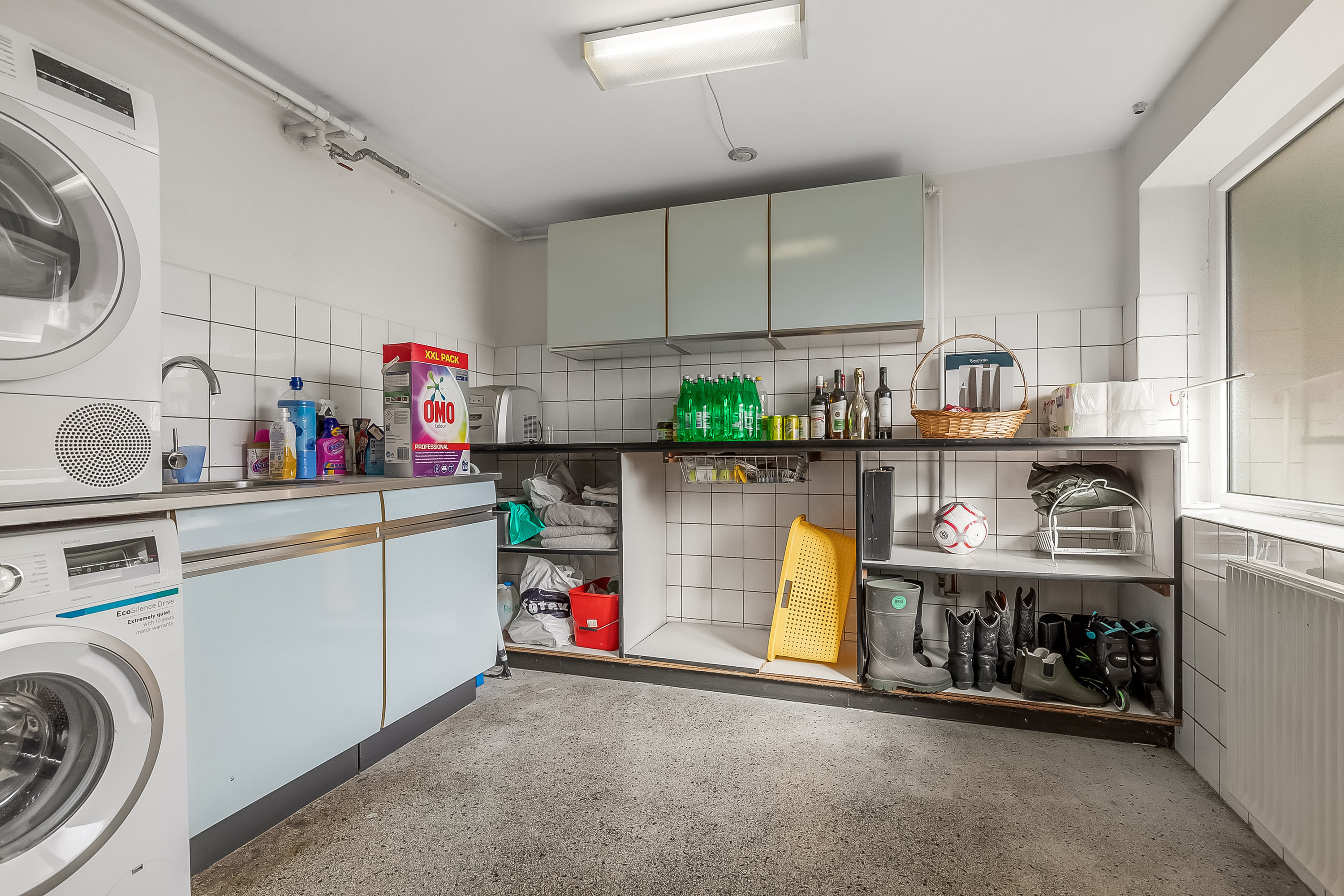 Fremhævet vaskerum billede i fuldskærmstilstand. Billede af Jægervænget 30, Nørremarken, 7100 Vejle