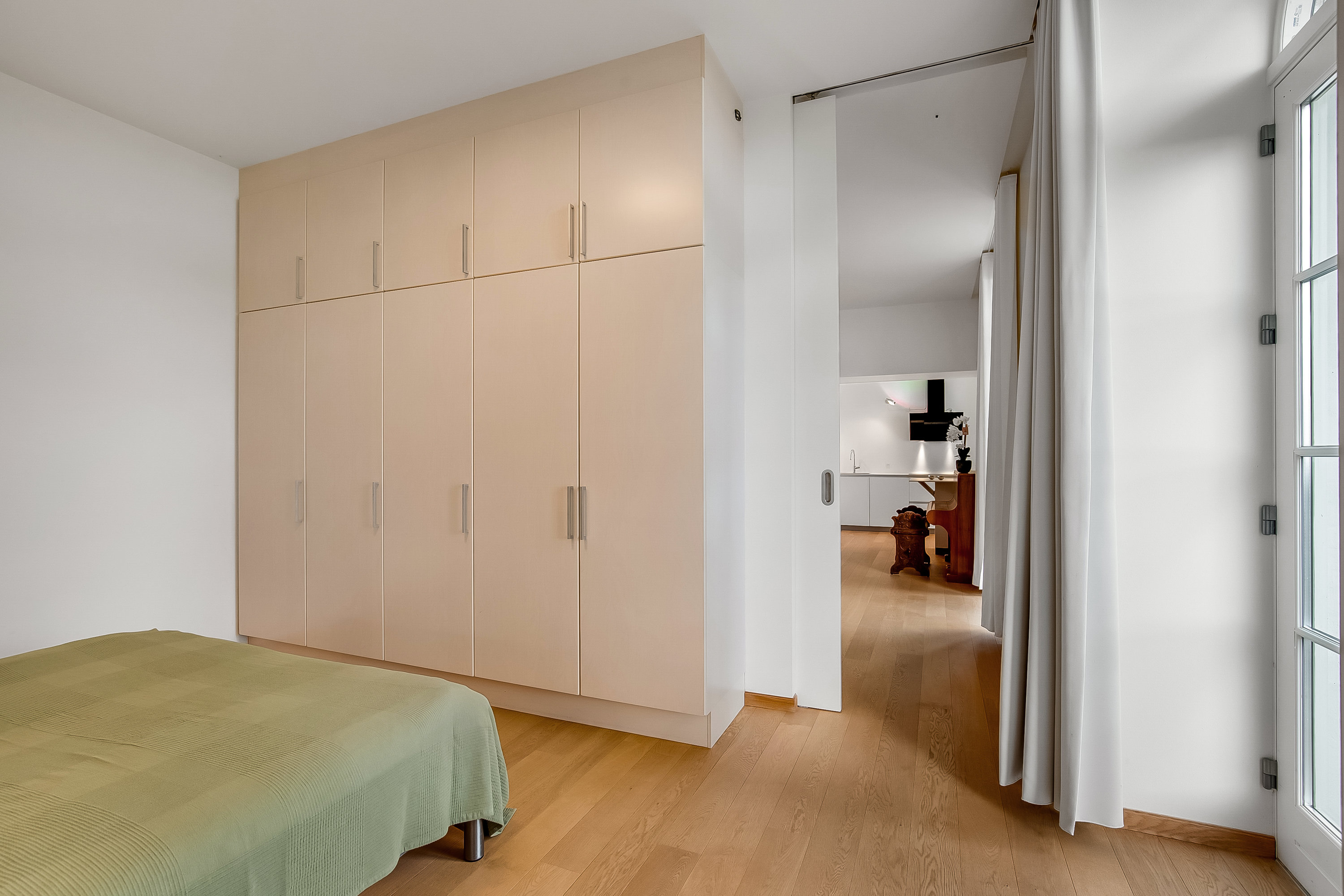 Fremhævet soveværelse billede i fuldskærmstilstand. Billede af Brejning Strand 1C, st.. th., Brejning, 7080 Børkop