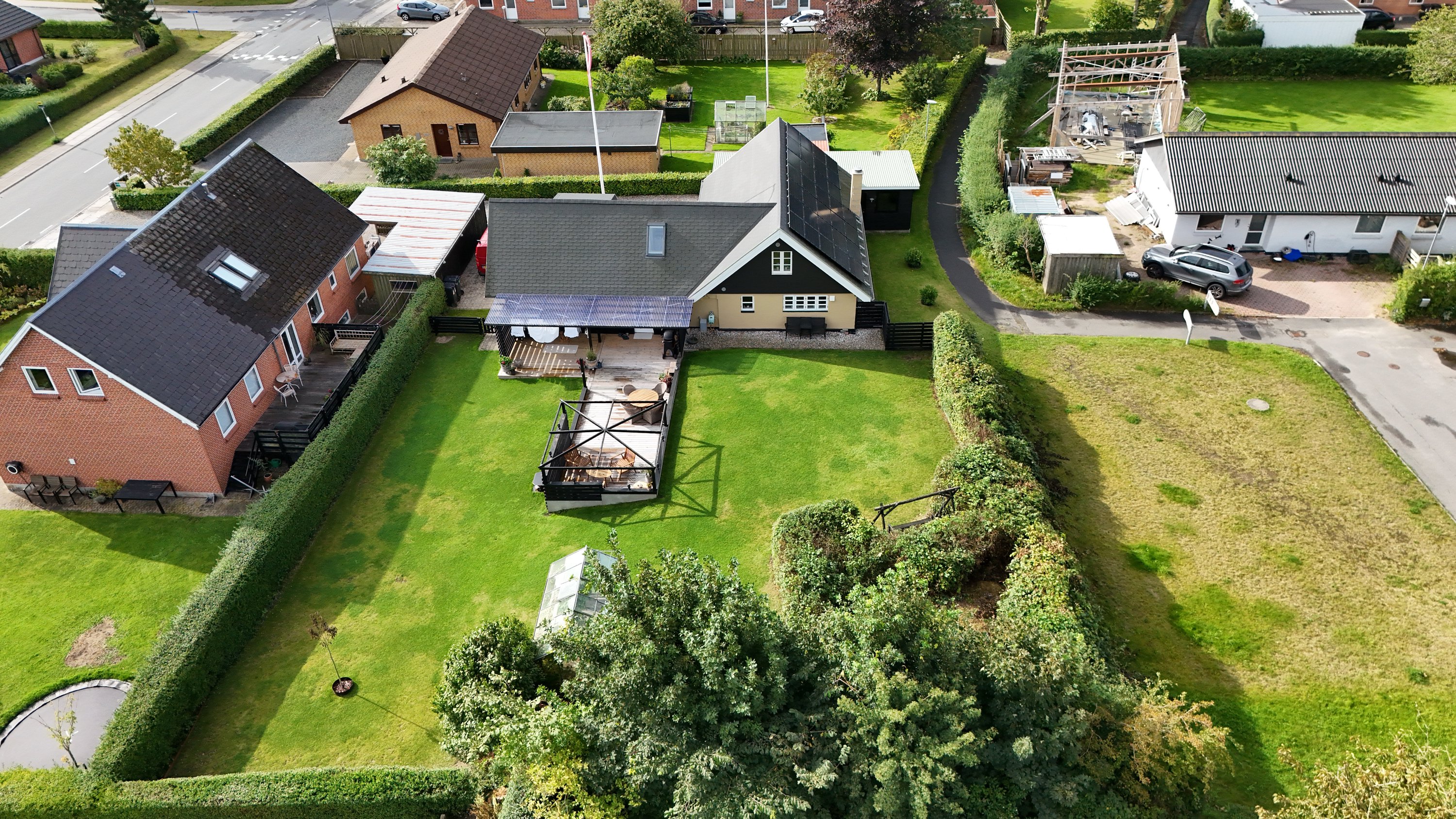 Fremhævet luftfoto billede i fuldskærmstilstand. Billede af Blåkildevej 25, 9510 Arden