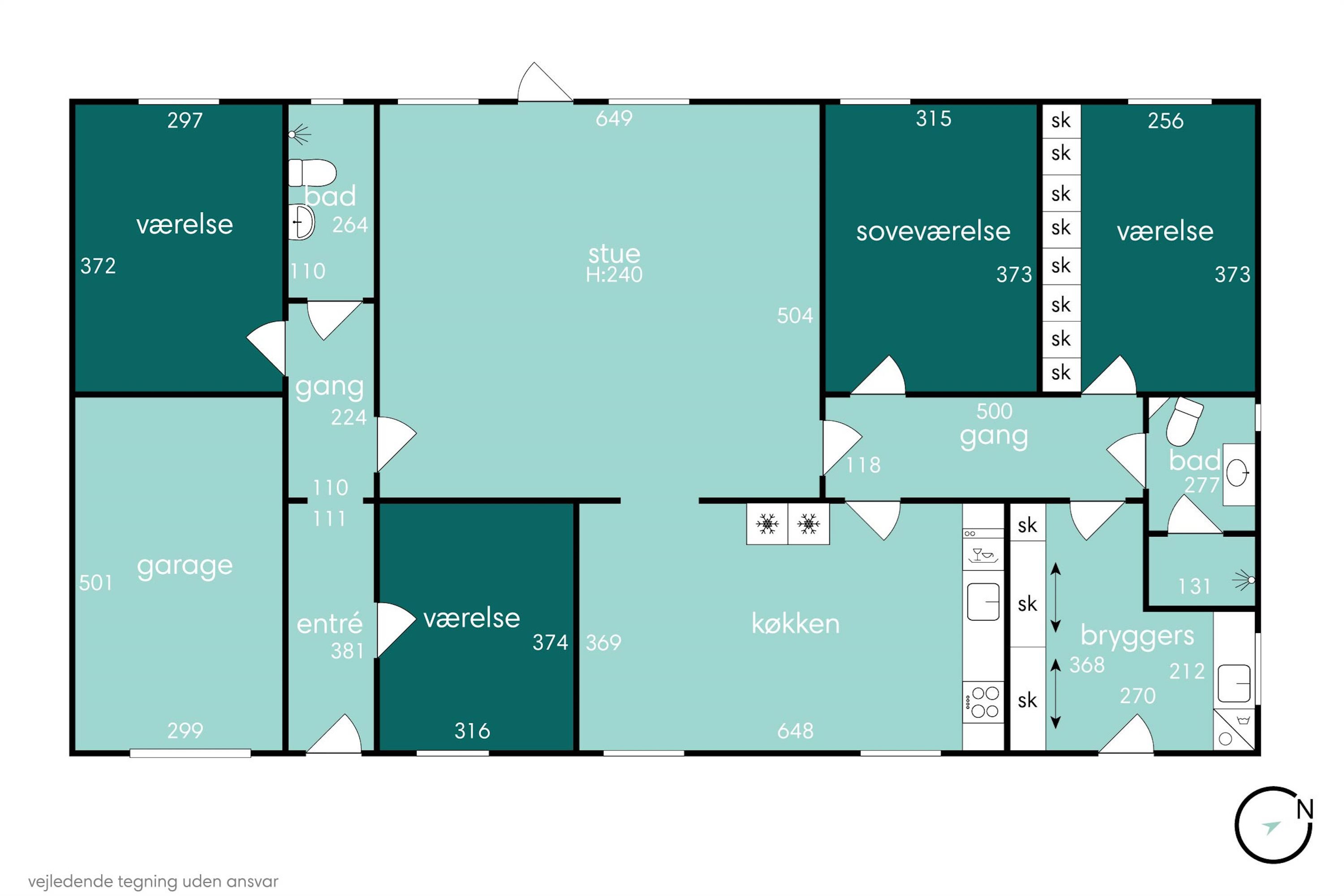Plantegninger billede af Kildevej 4, 7500 Holstebro