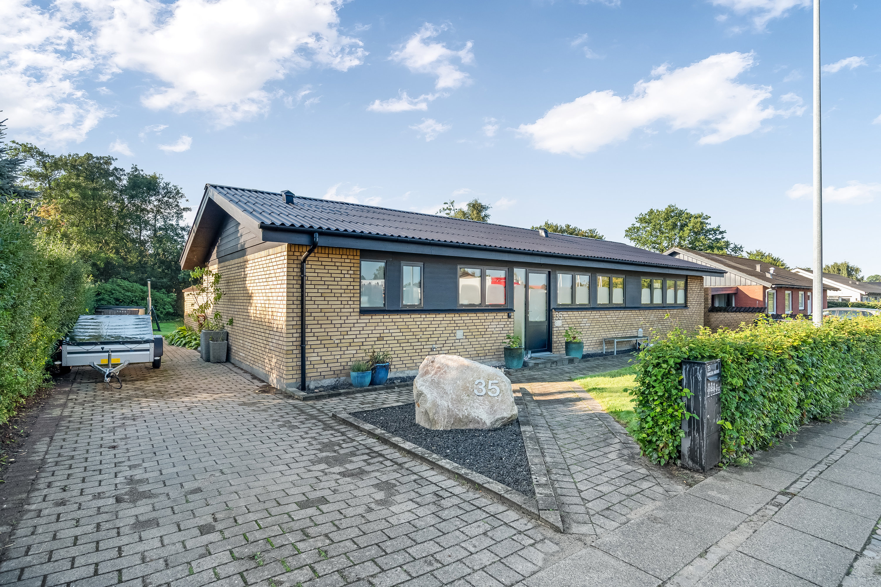 Fremhævet  billede i fuldskærmstilstand. Billede af Vestre Hovedgade 35, 7560 Hjerm