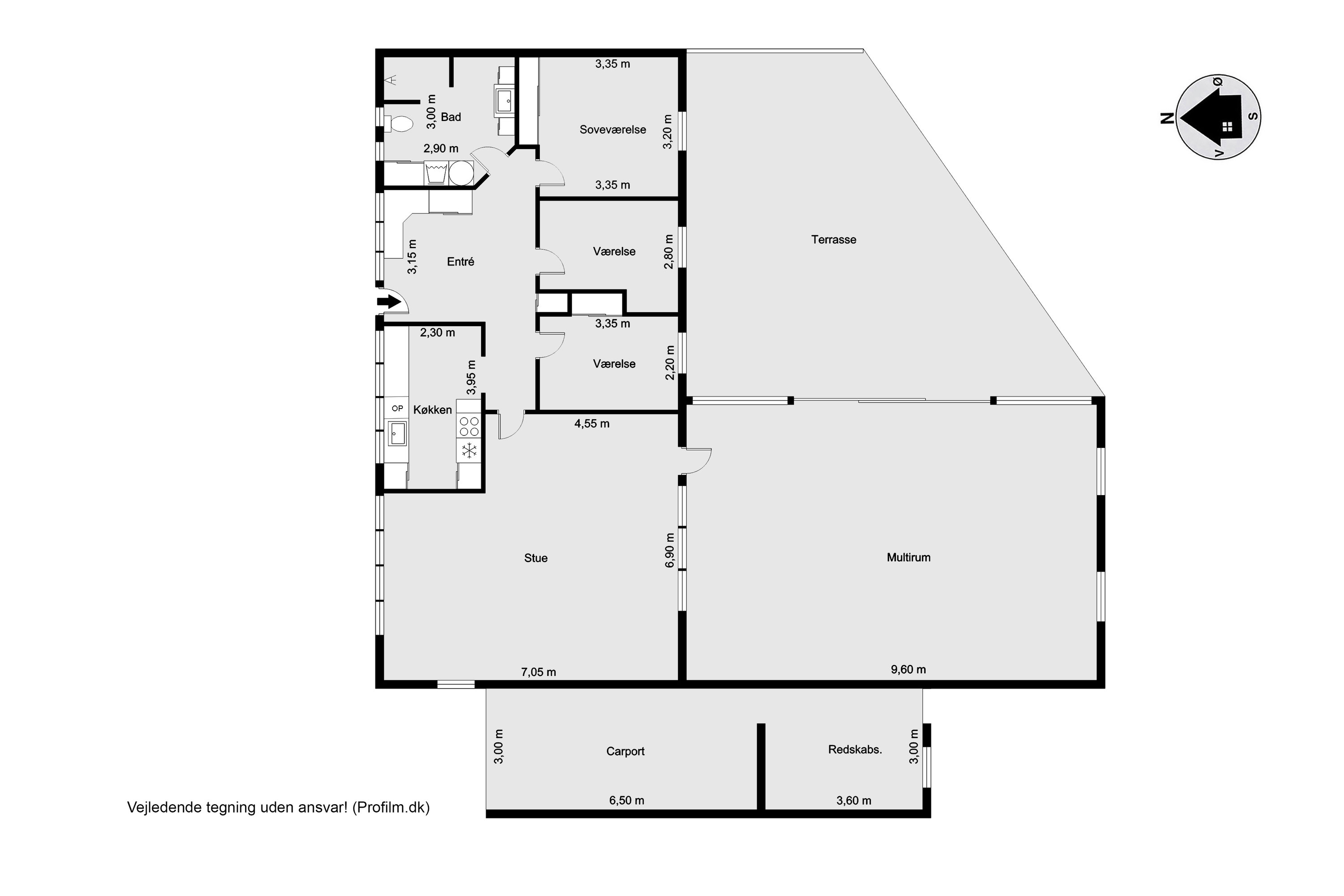 Plantegninger billede af Vestre Hovedgade 35, 7560 Hjerm