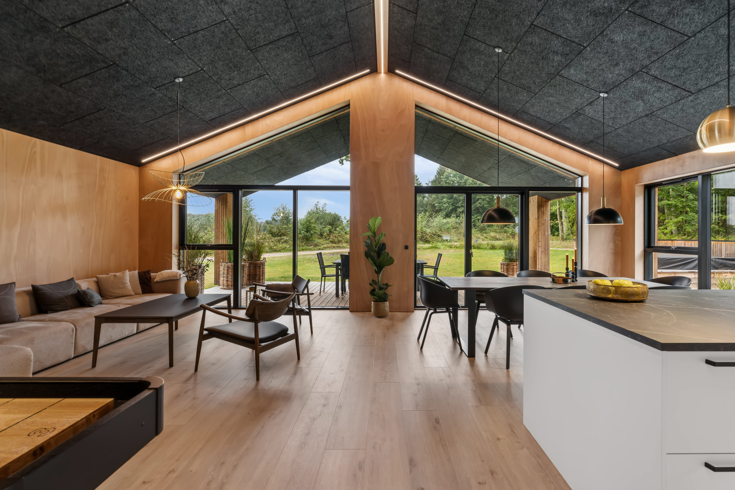 Fremhævet køkken billede i fuldskærmstilstand. Billede af Lynderupvej 65D, Lynderup, 8832 Skals