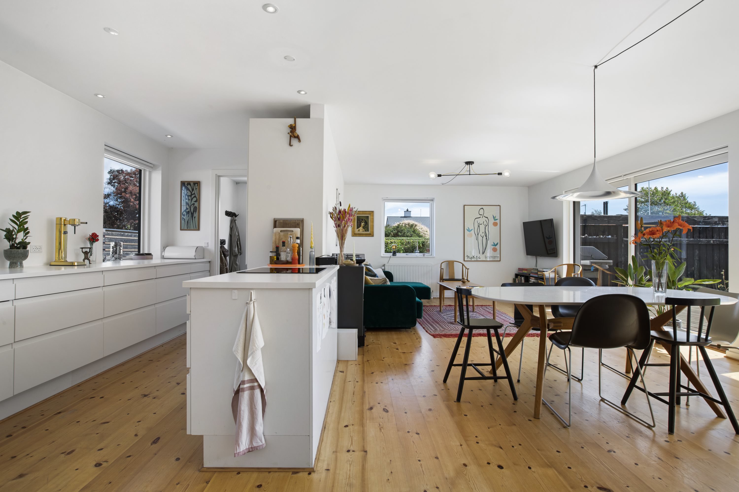 Fremhævet køkken alrum billede i fuldskærmstilstand. Billede af Torndalsvej 12, 2650 Hvidovre