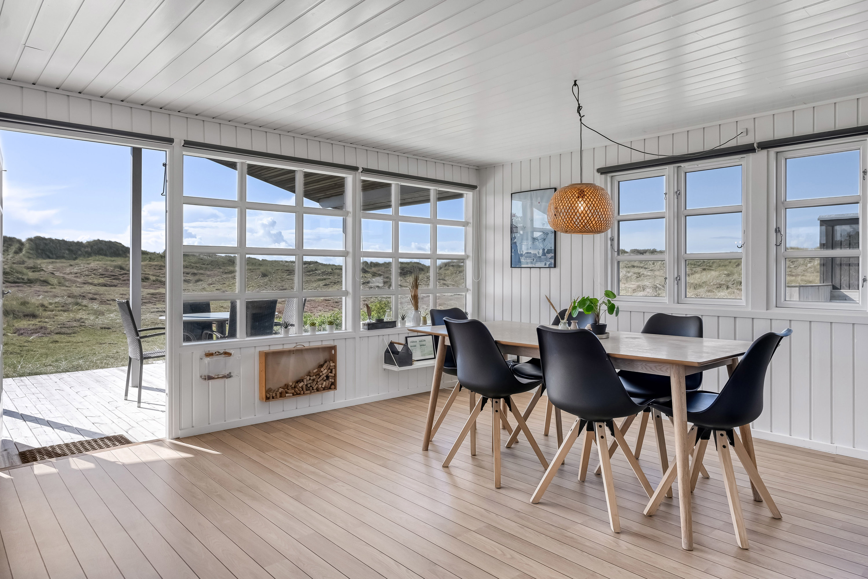 Fremhævet stue billede i fuldskærmstilstand. Billede af Søndermarken 31, Sønderho, 6720 Fanø