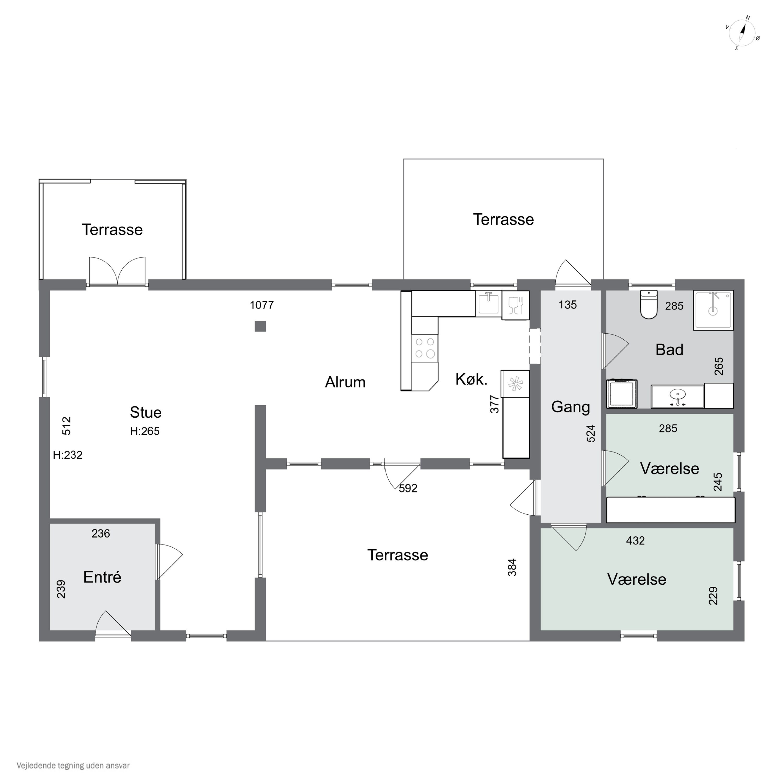 Plantegninger billede af Bakkeager 45, 4040 Jyllinge