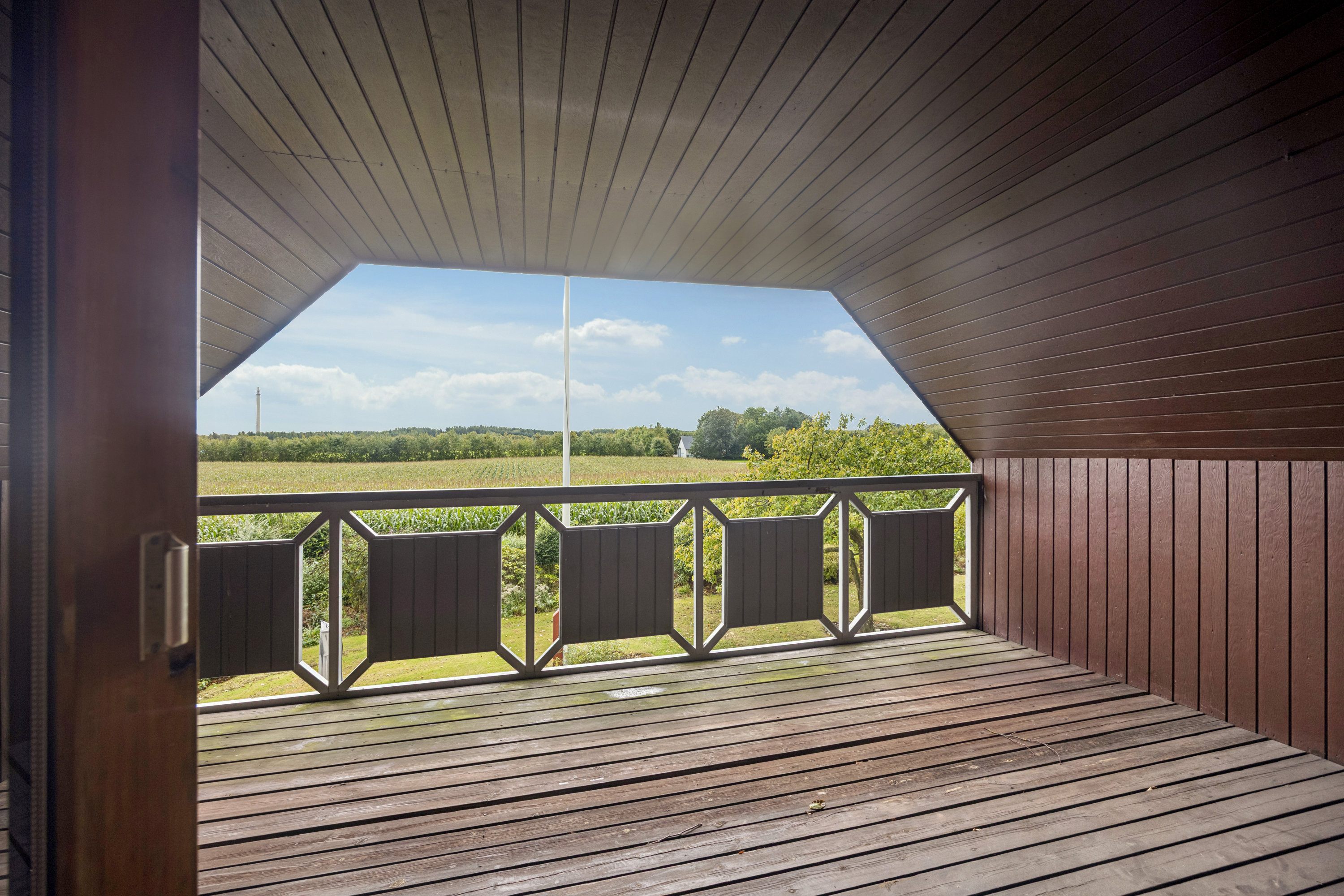 Fremhævet altan billede i fuldskærmstilstand. Billede af Fragdrup Hedevej 7, Fragdrup, 9500 Hobro