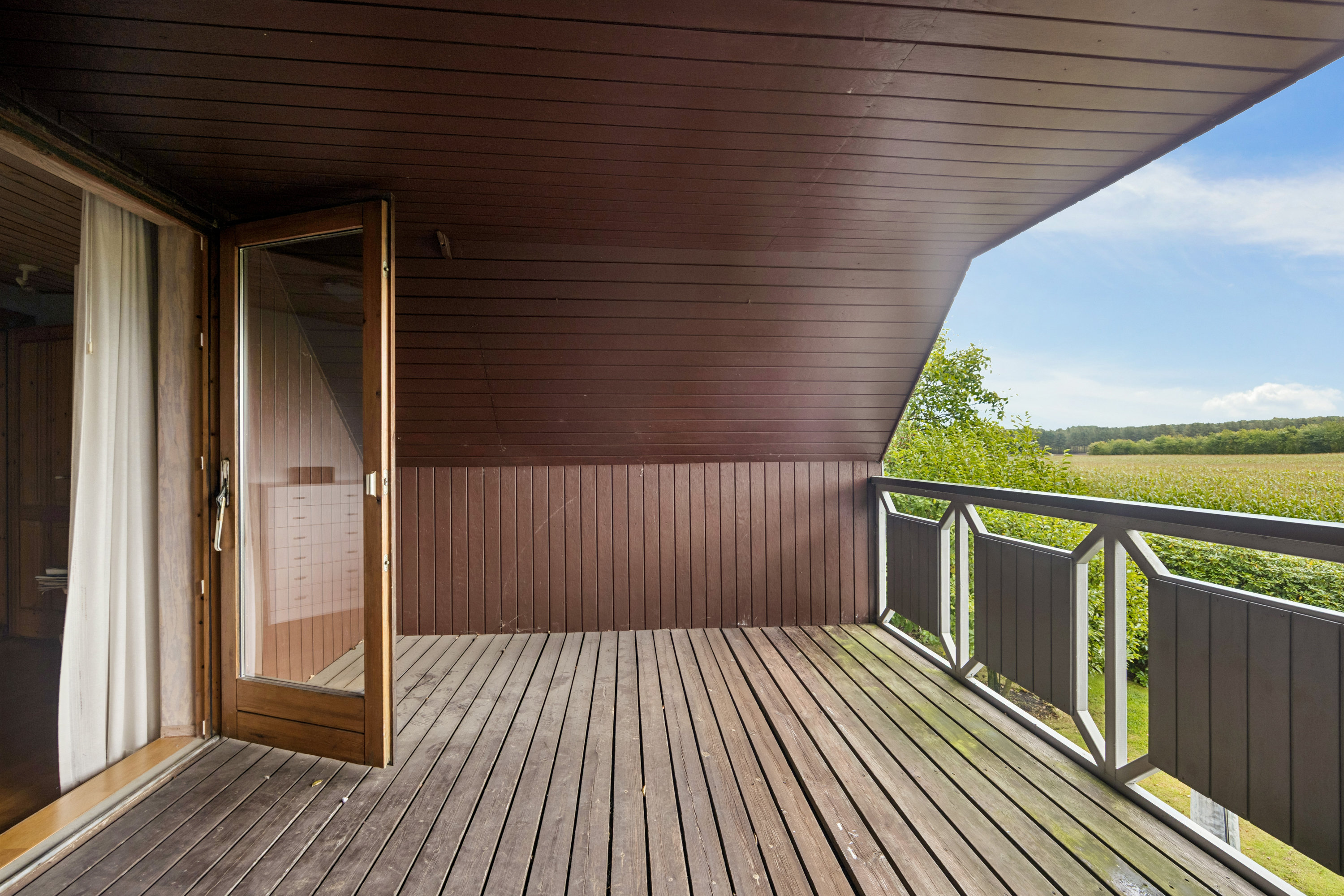 Fremhævet altan billede i fuldskærmstilstand. Billede af Fragdrup Hedevej 7, Fragdrup, 9500 Hobro