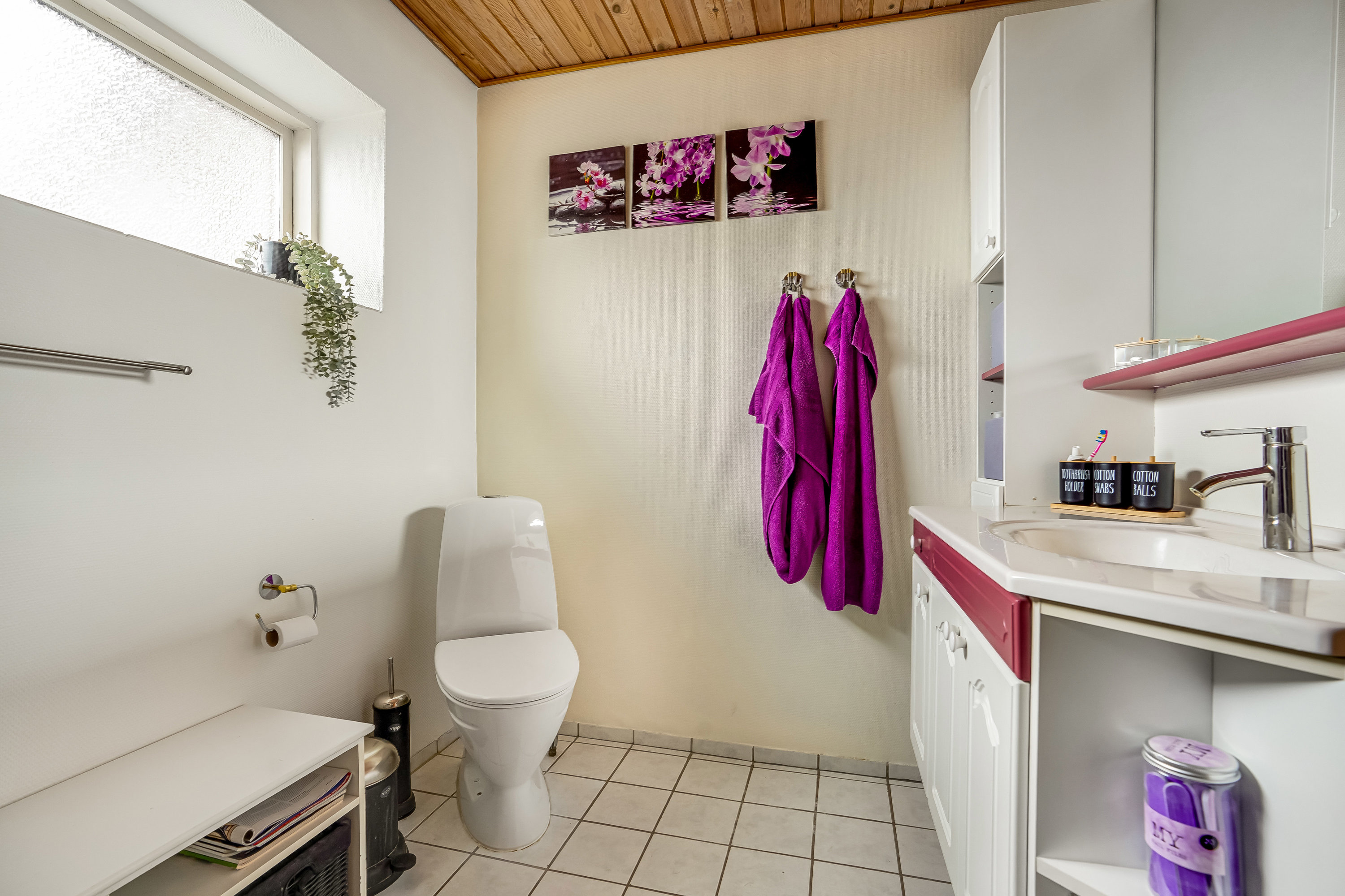 Fremhævet toilet billede i fuldskærmstilstand. Billede af Odensevej 51, Verninge, 5690 Tommerup