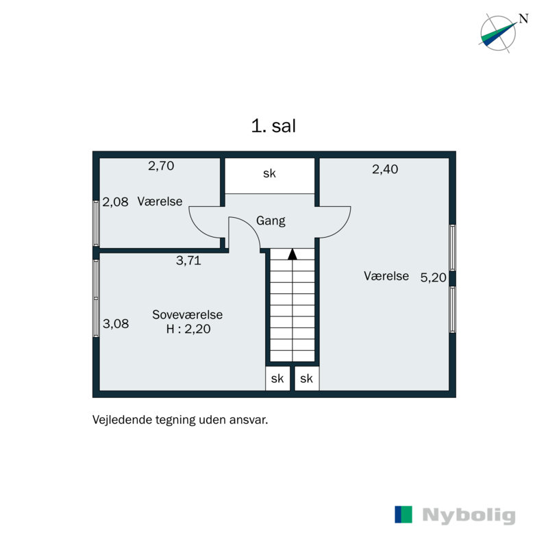 Plantegninger billede af Slåenvej 3, 6600 Vejen