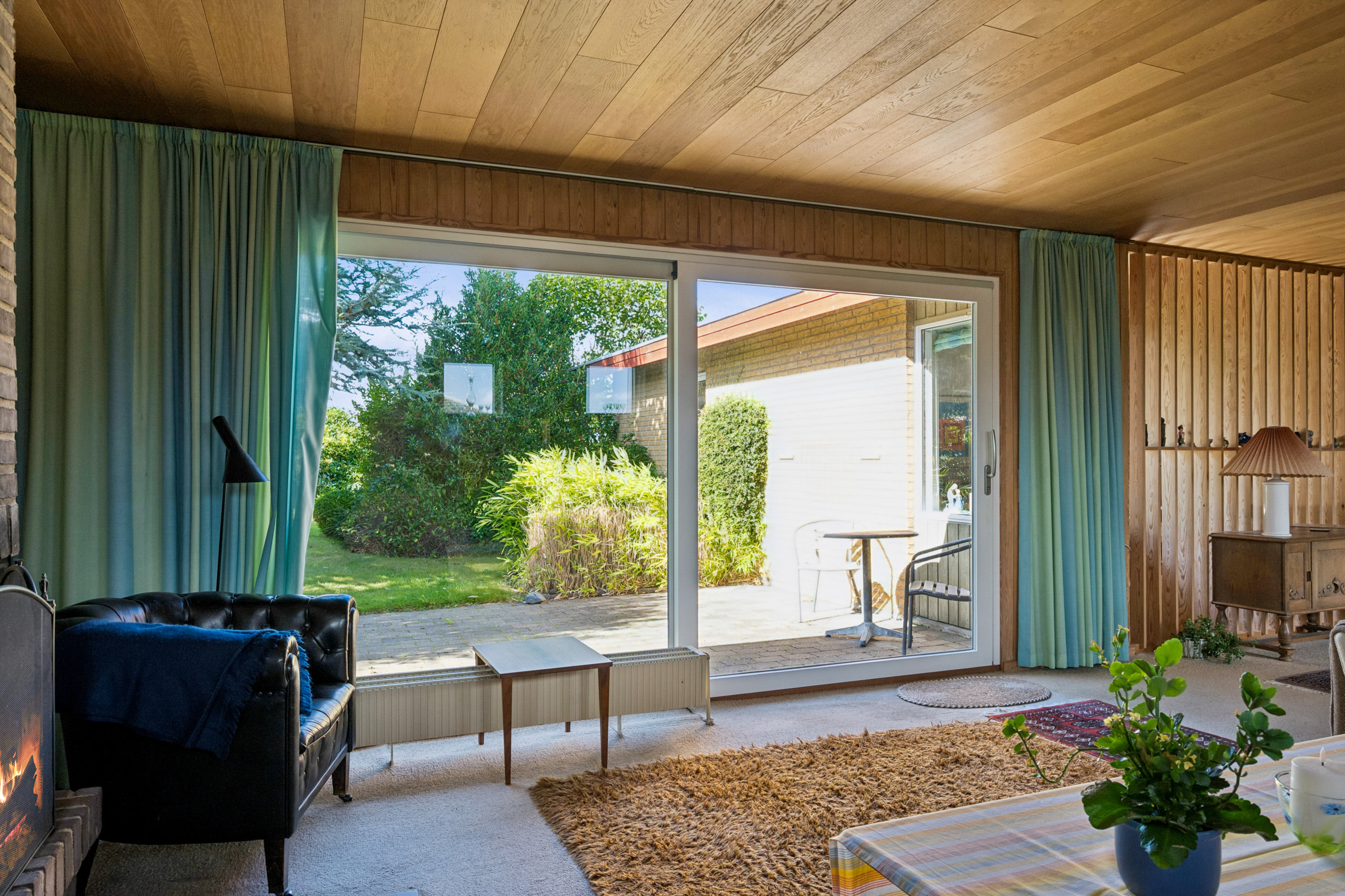 Fremhævet stue billede i fuldskærmstilstand. Billede af Toftesvinget 7, 8250 Egå