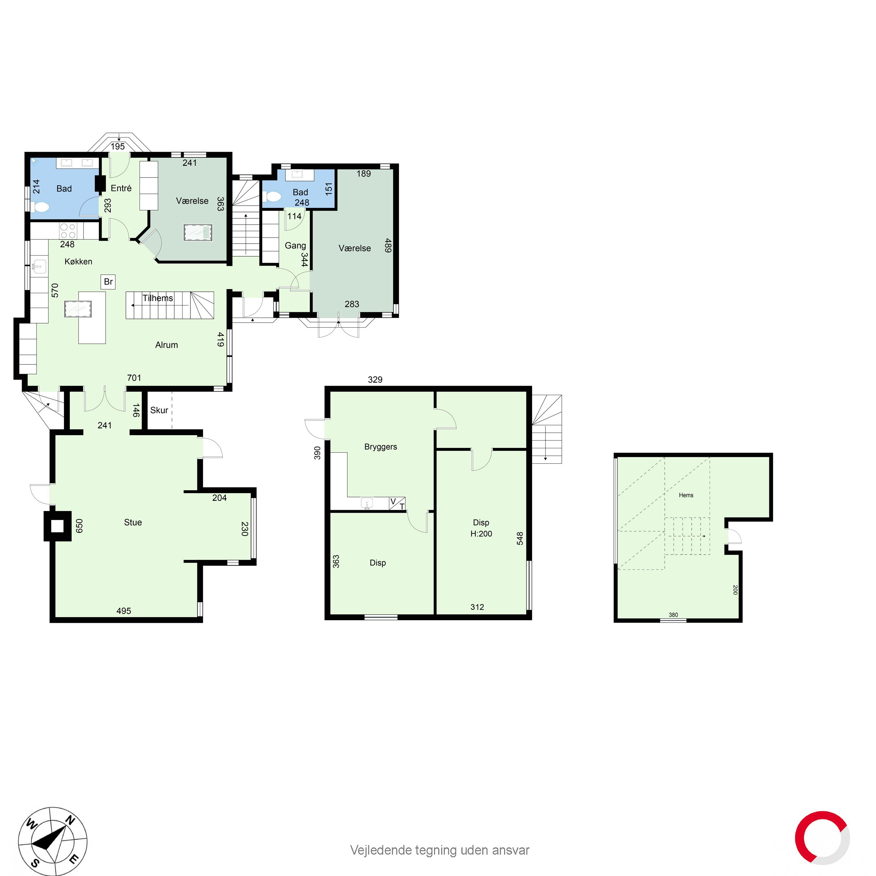 Plantegninger billede af Årsdalevej 1, 8210 Aarhus V