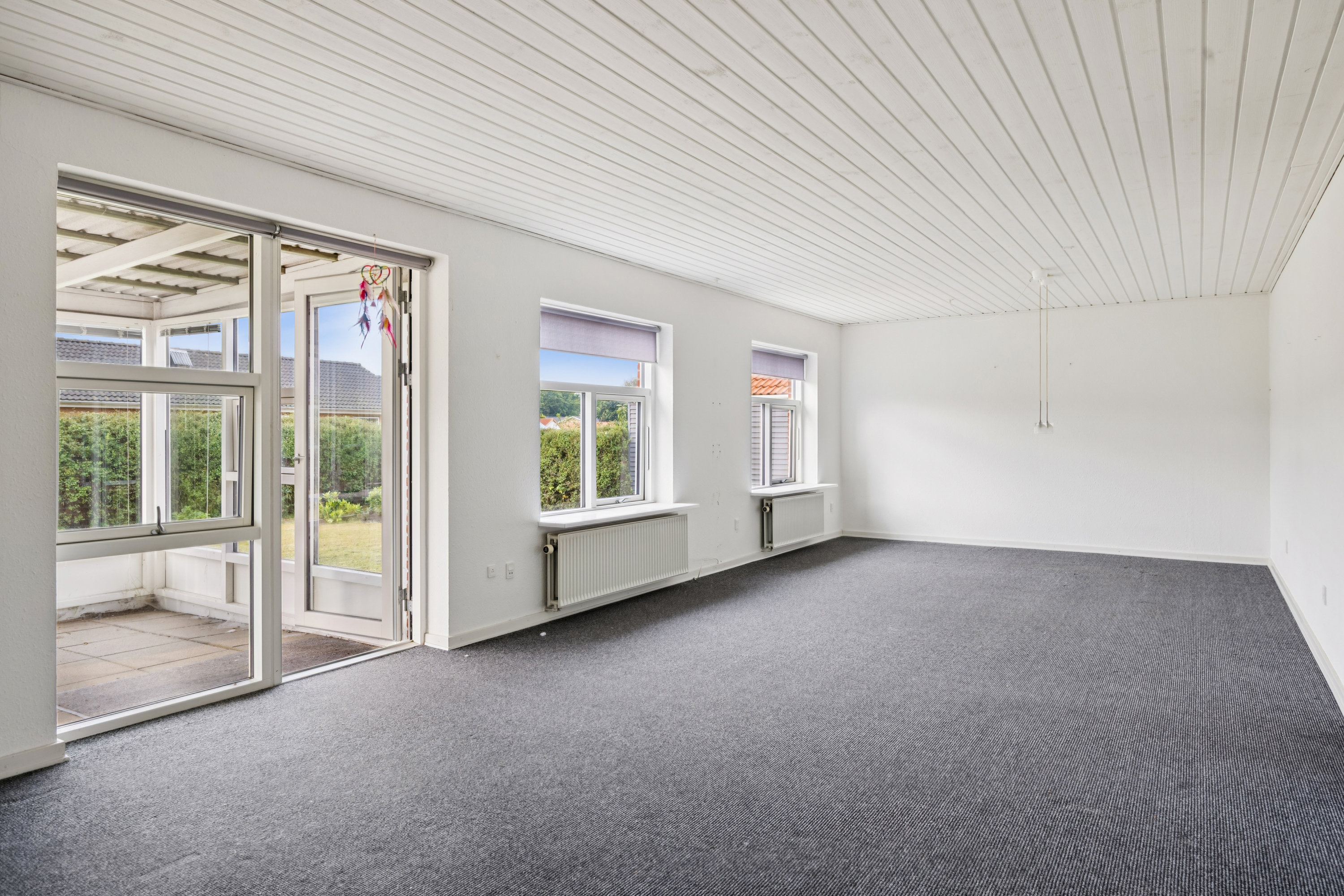 Fremhævet stue billede i fuldskærmstilstand. Billede af Pilevænget 29, 8961 Allingåbro