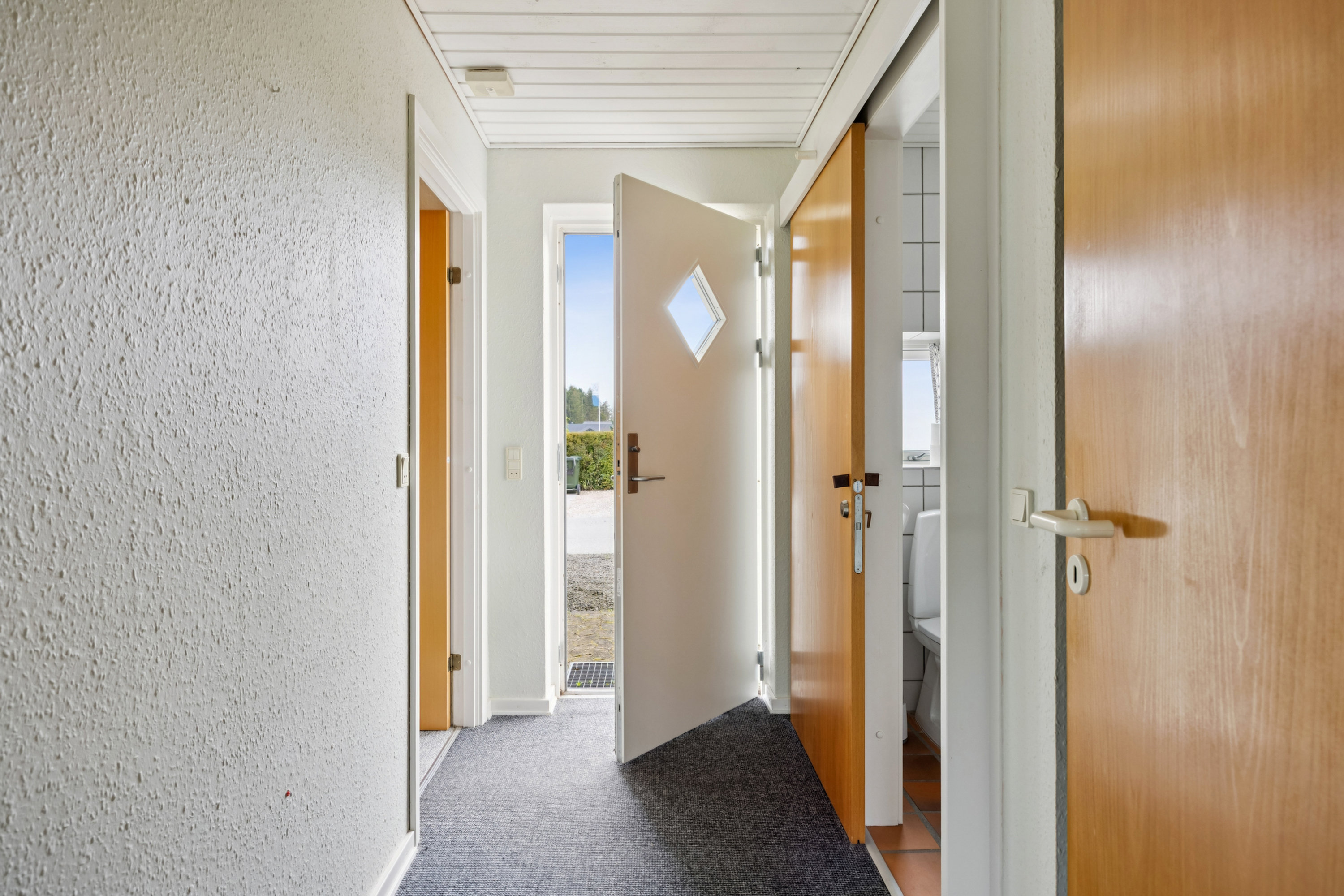 Fremhævet entré billede i fuldskærmstilstand. Billede af Pilevænget 29, 8961 Allingåbro