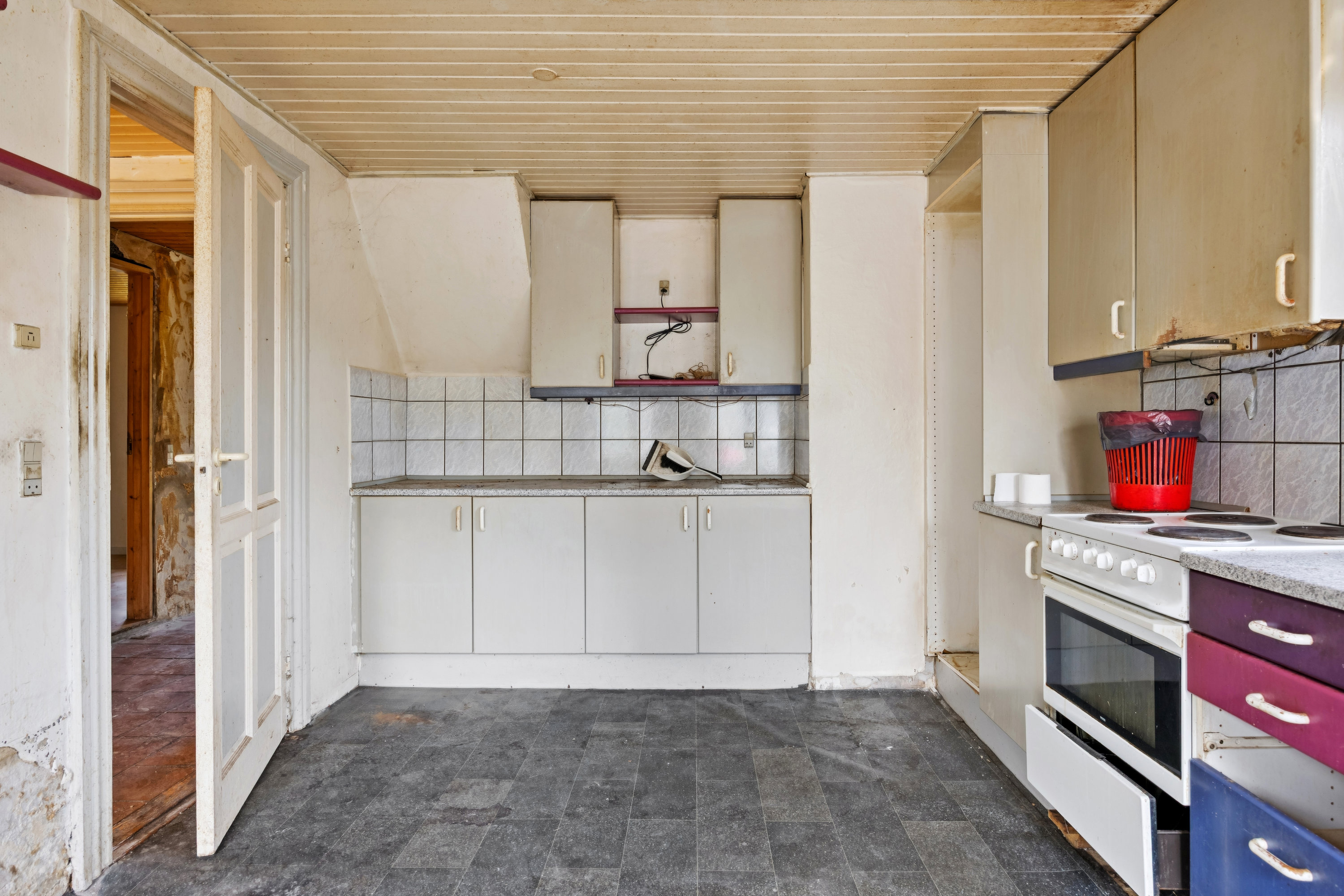 Fremhævet køkken billede i fuldskærmstilstand. Billede af Auningvej 23 + 21, Gjesing, 8963 Auning