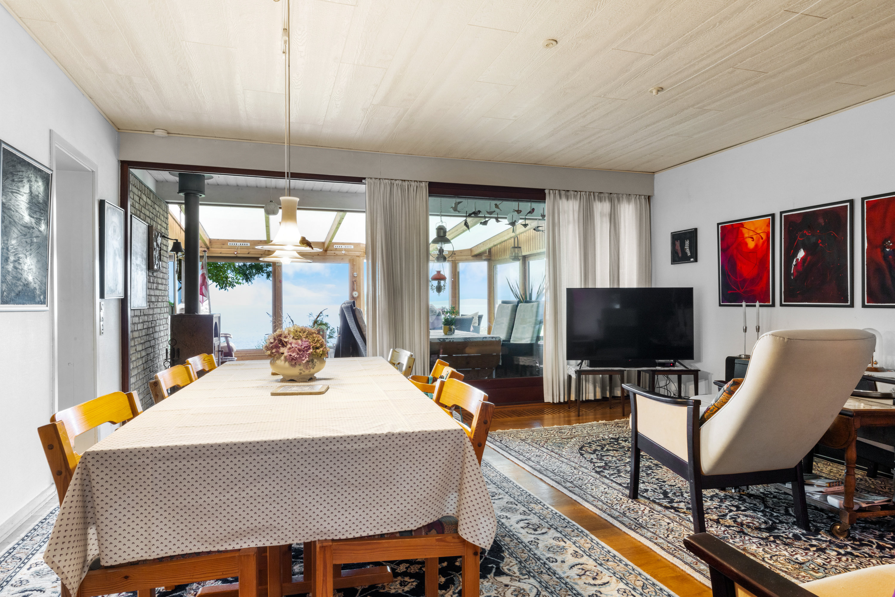 Fremhævet stue billede i fuldskærmstilstand. Billede af Fælledvej 38, 7000 Fredericia