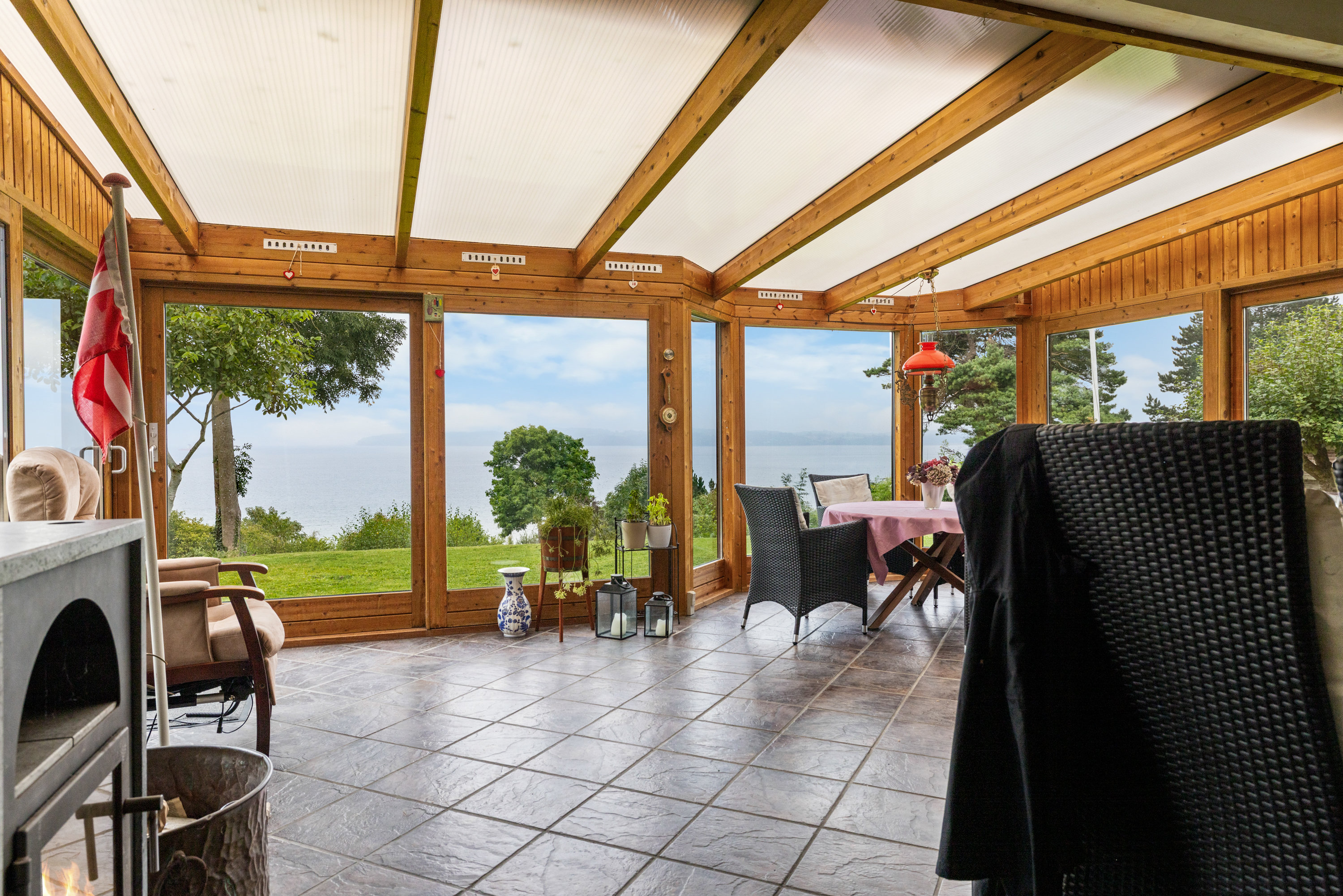 Fremhævet overdækket terrasse billede i fuldskærmstilstand. Billede af Fælledvej 38, 7000 Fredericia