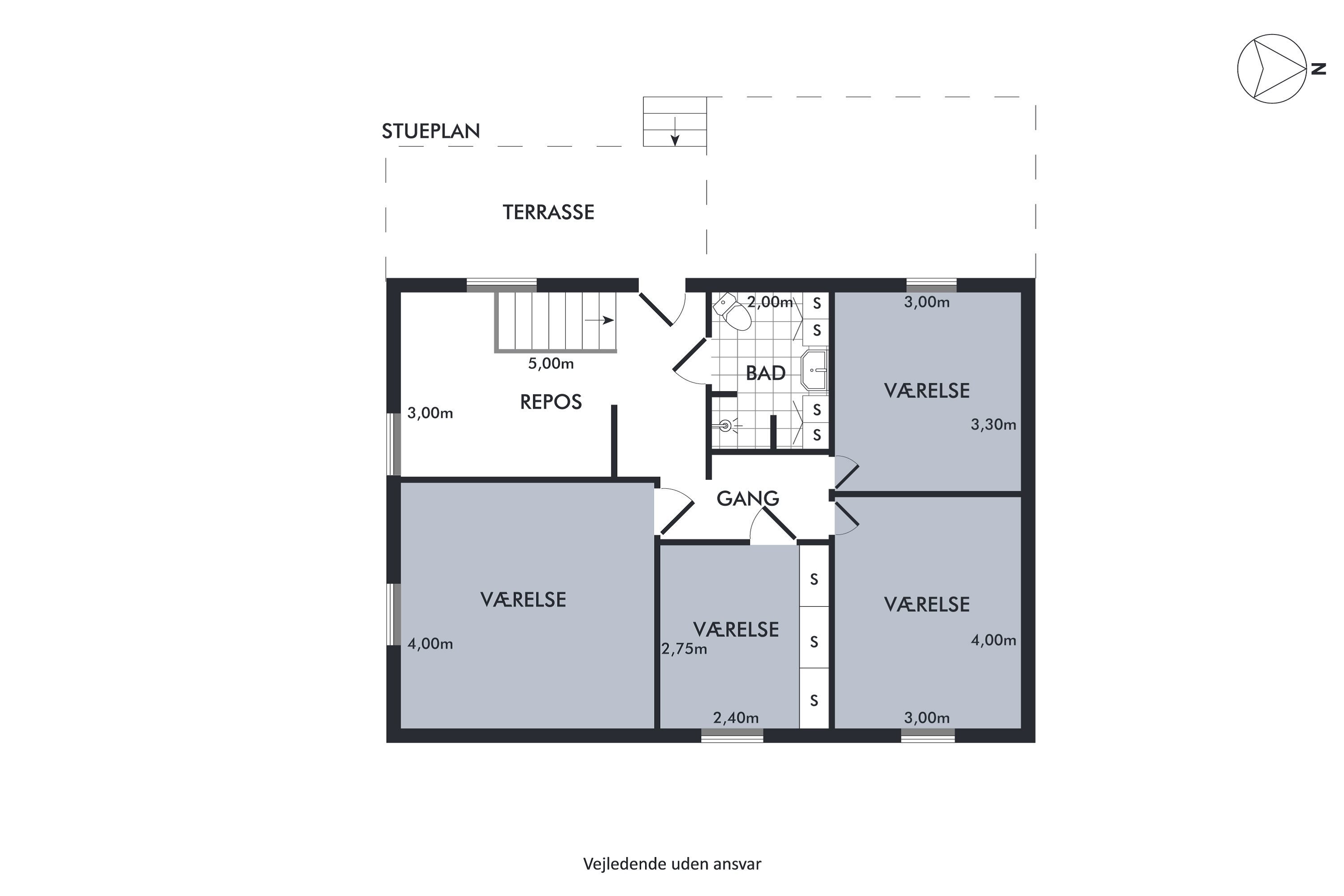 Plantegninger billede af Bakkegården 3, Rinkenæs, 6300 Gråsten