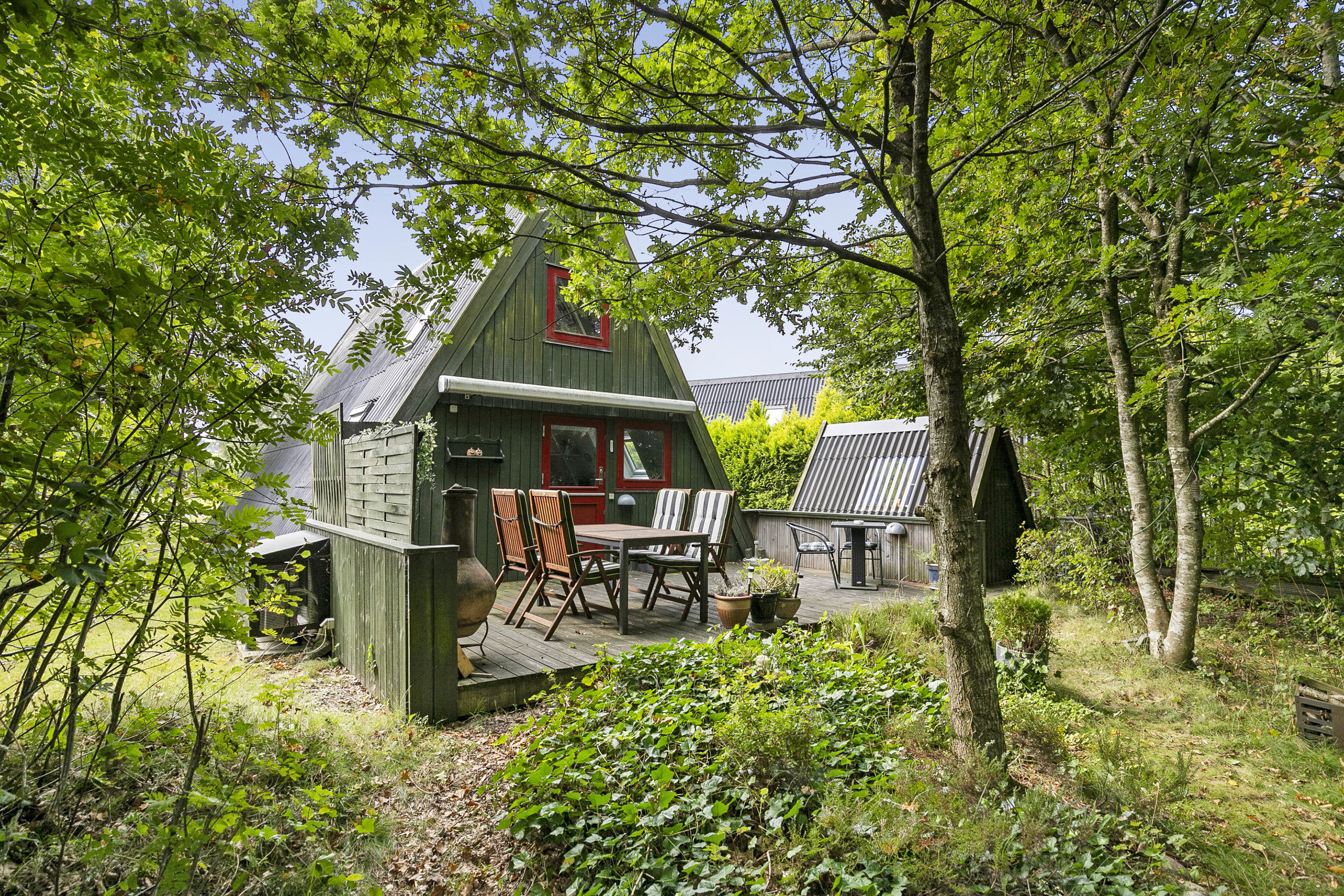 Fremhævet facade billede i fuldskærmstilstand. Billede af Golfsvinget 102, Gatten, 9640 Farsø