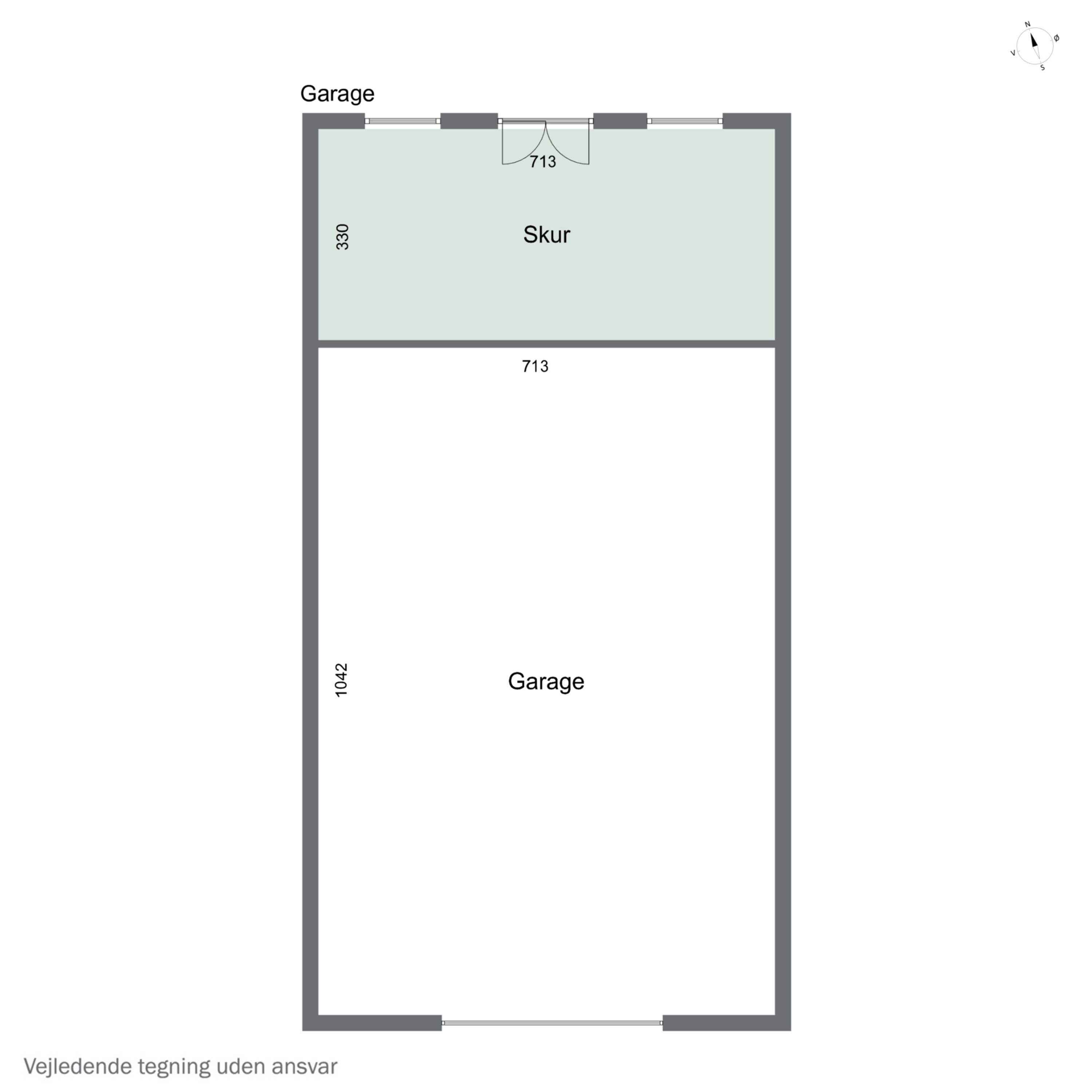 Plantegninger billede af Refstorpvej 3, 7760 Hurup Thy