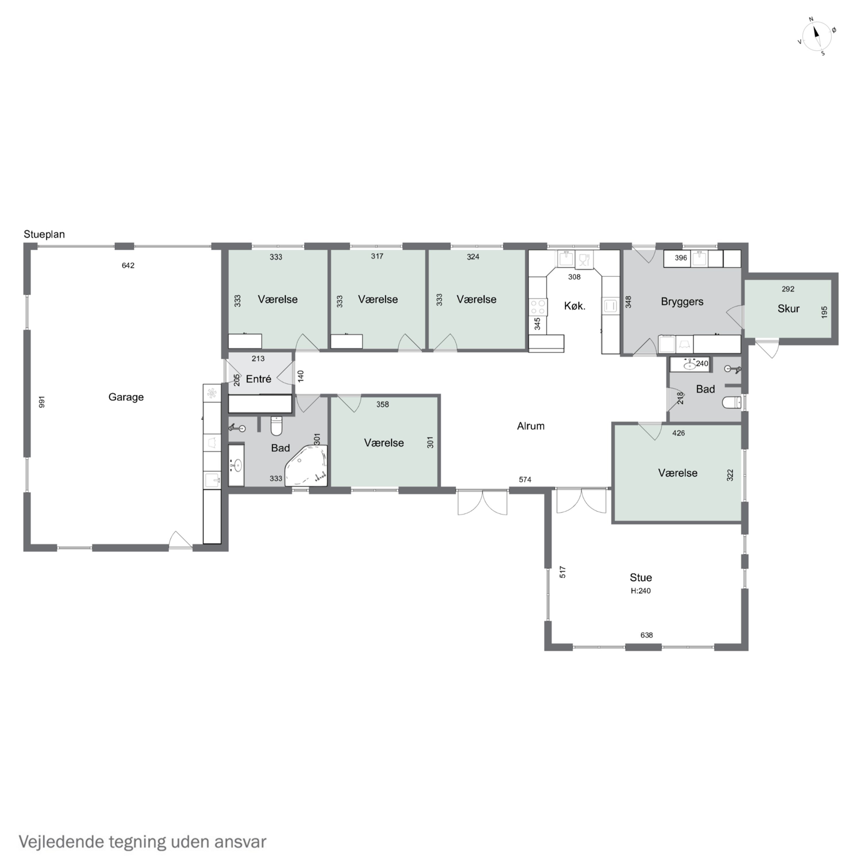 Plantegninger billede af Refstorpvej 3, 7760 Hurup Thy