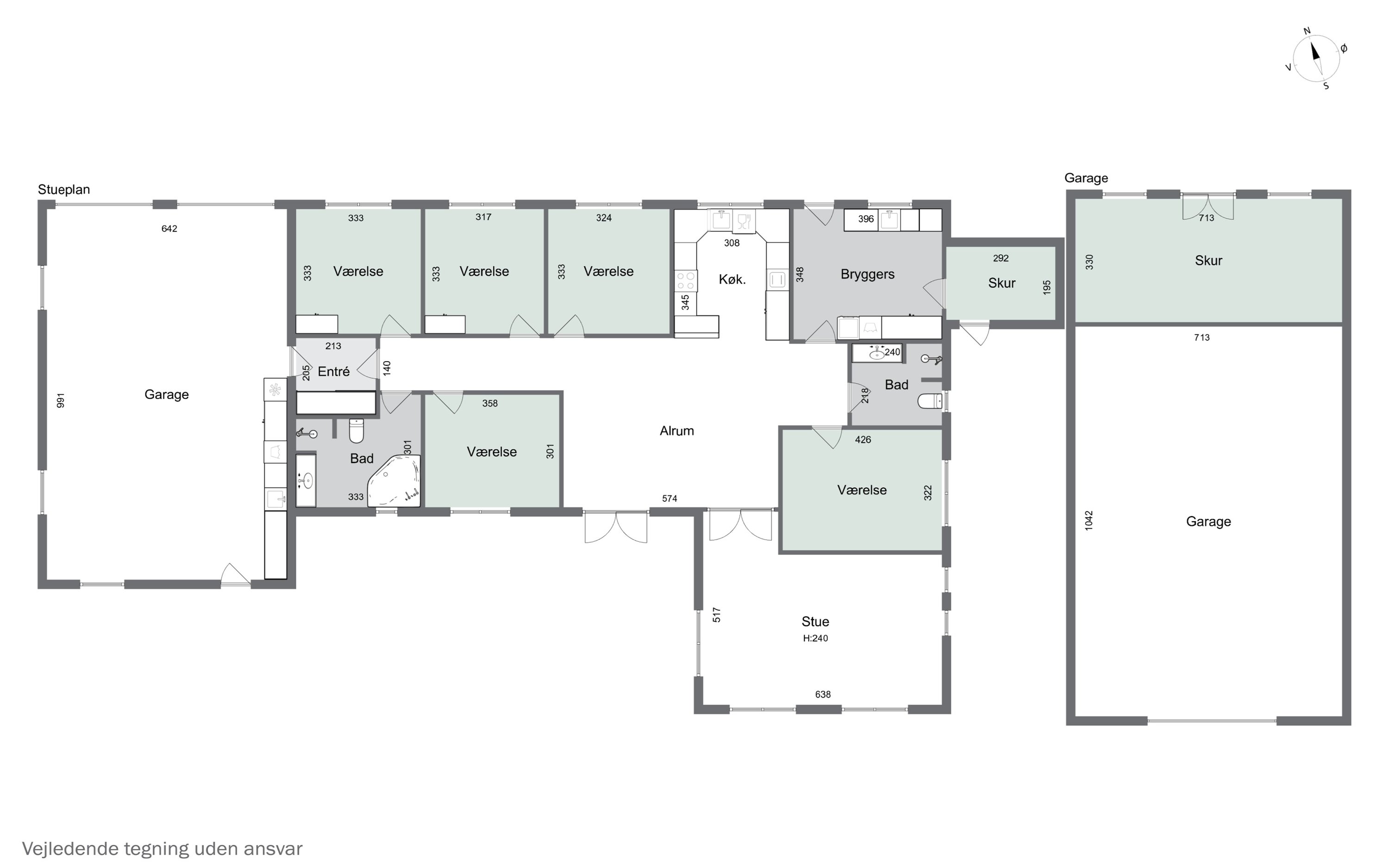 Plantegninger billede af Refstorpvej 3, 7760 Hurup Thy